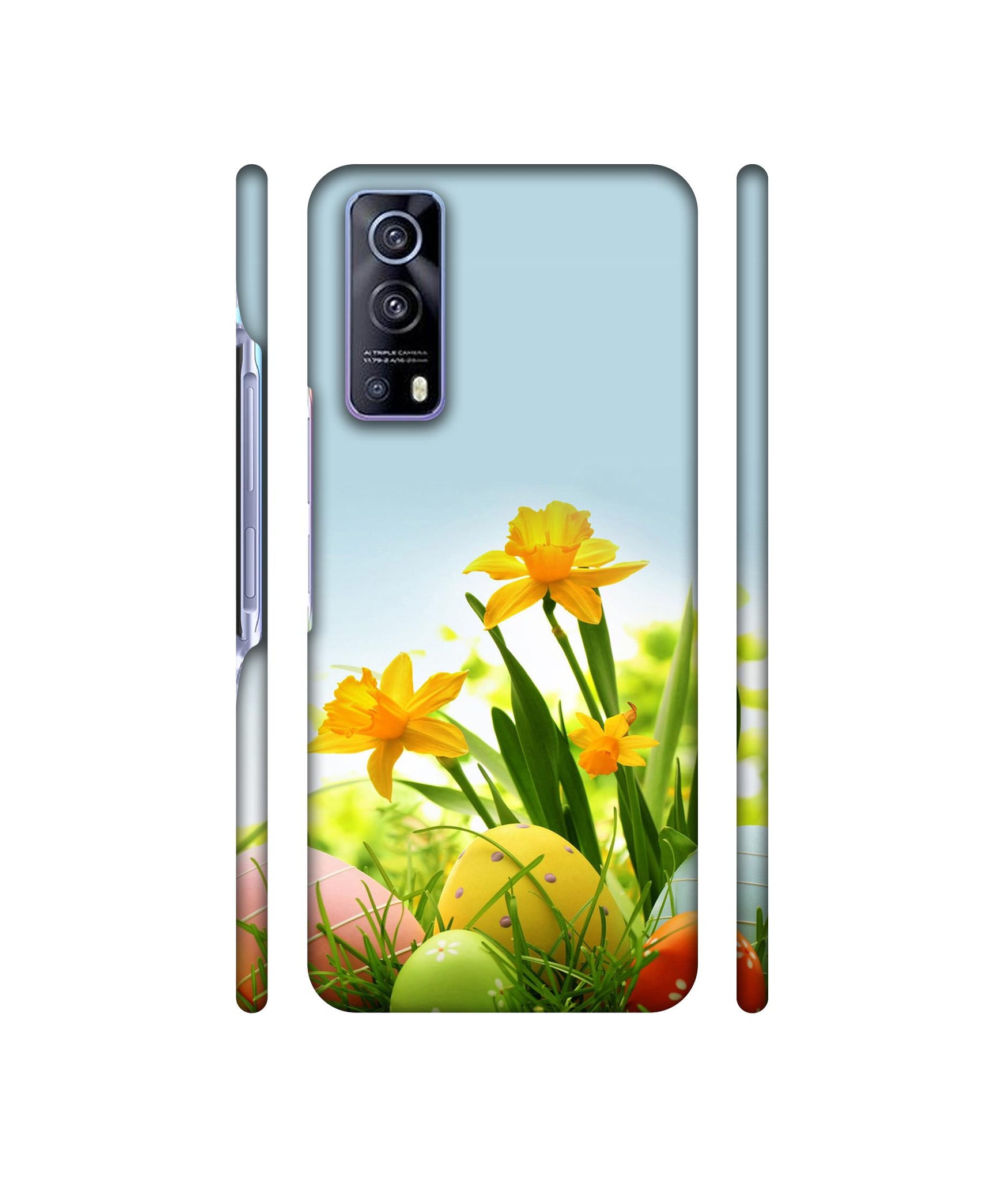 3D Bubble Designer Hard Back Cover for Vivo iQOO Z3