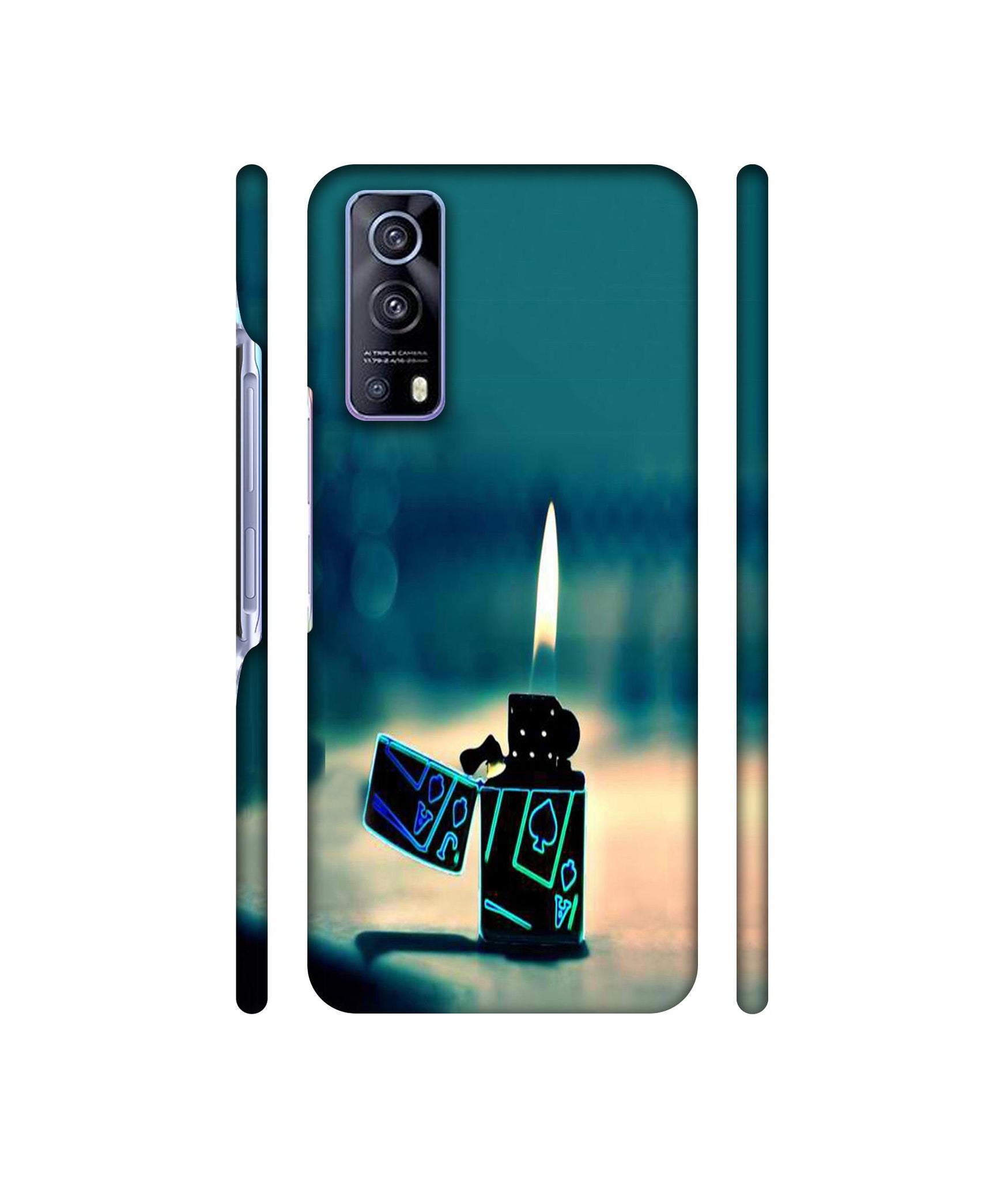 Cigrate Lighter Designer Hard Back Cover for Vivo iQOO Z3