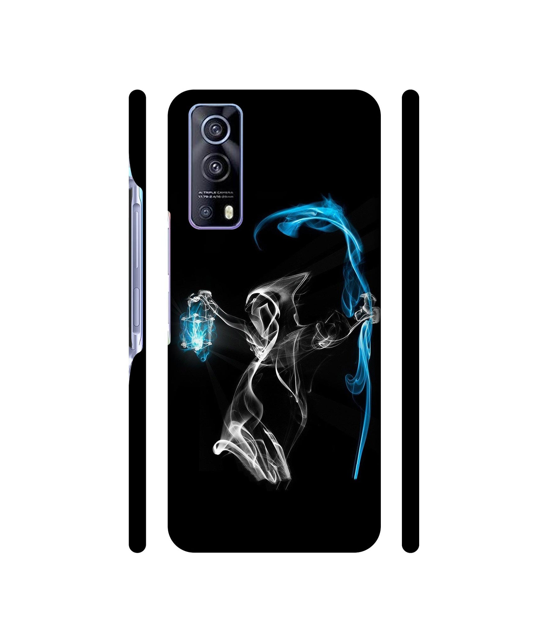 3D Skull Designer Hard Back Cover for Vivo iQOO Z3