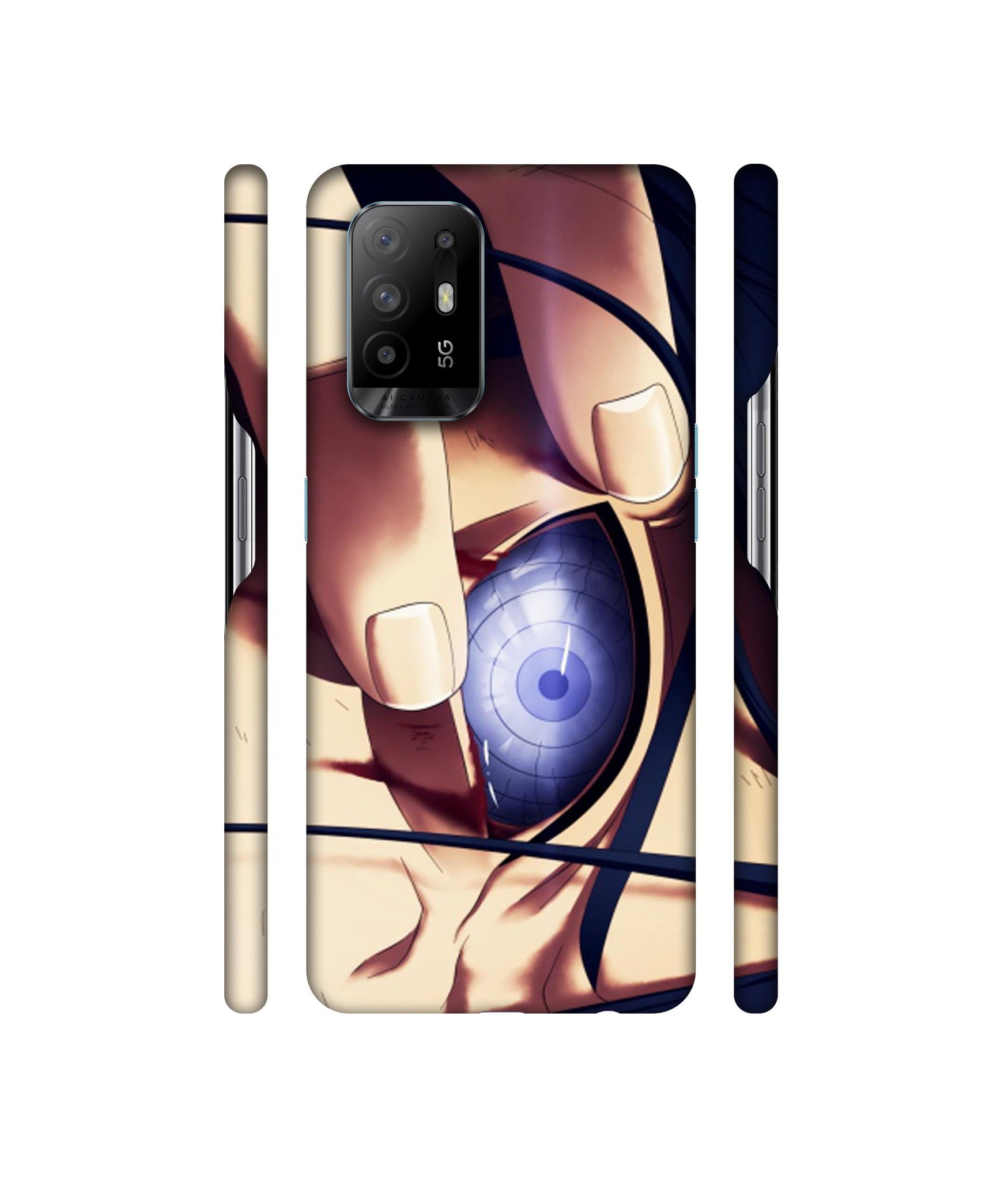 Anime Naruto Eye Designer Hard Back Cover for Oppo A94 5G