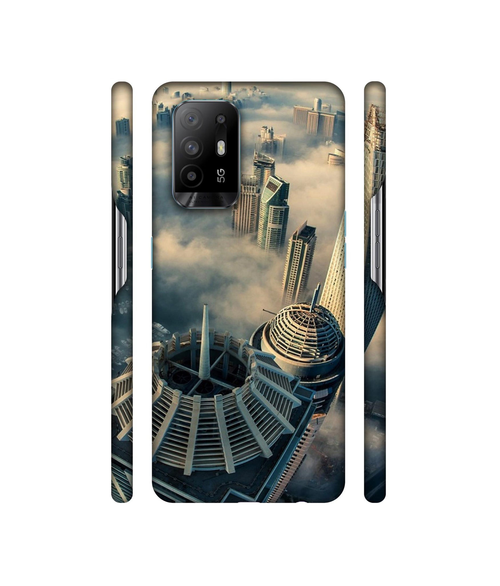 City Scapes Designer Hard Back Cover for Oppo A94 5G