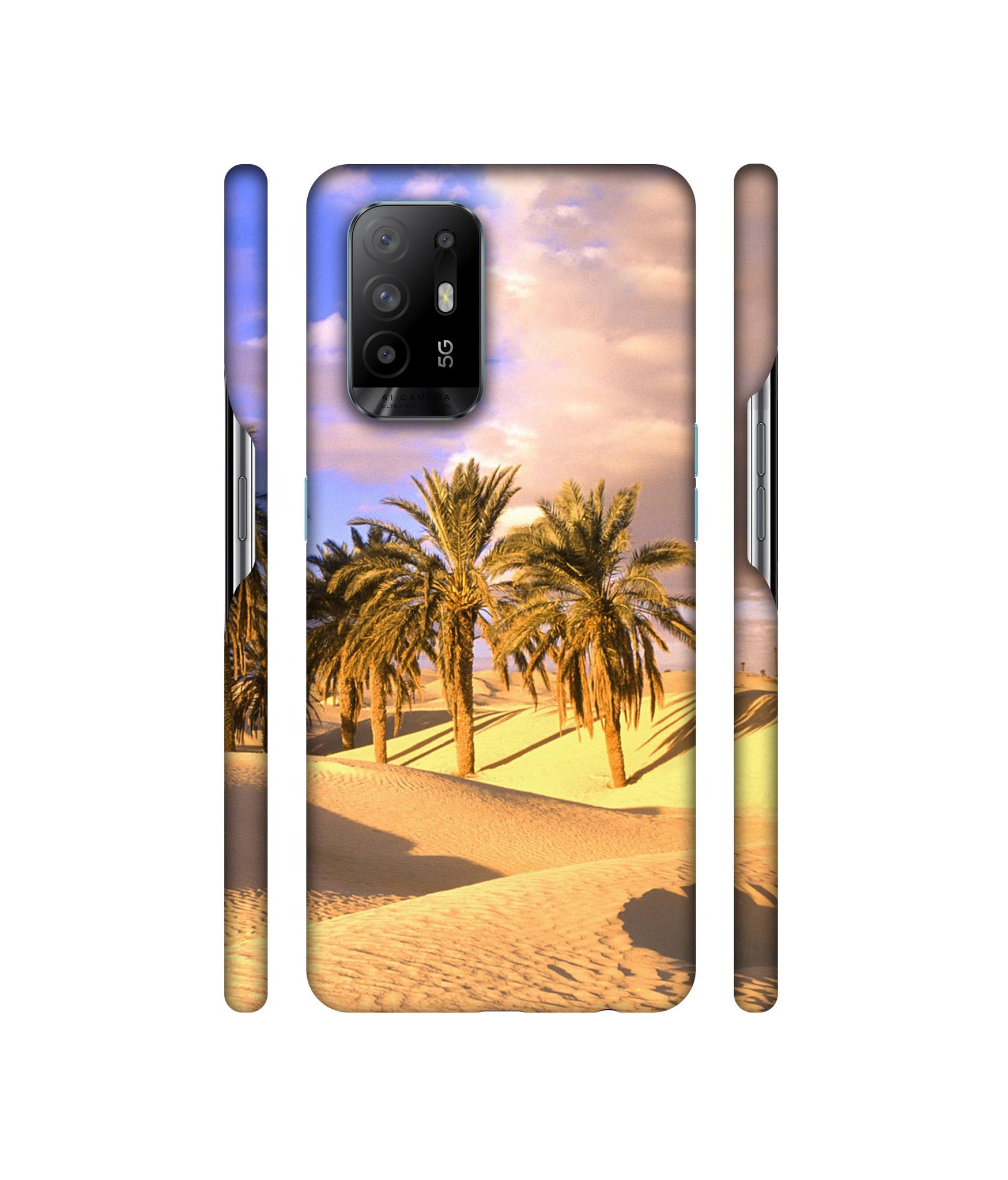 Cat Heart Tail Designer Hard Back Cover for Oppo A94 5G