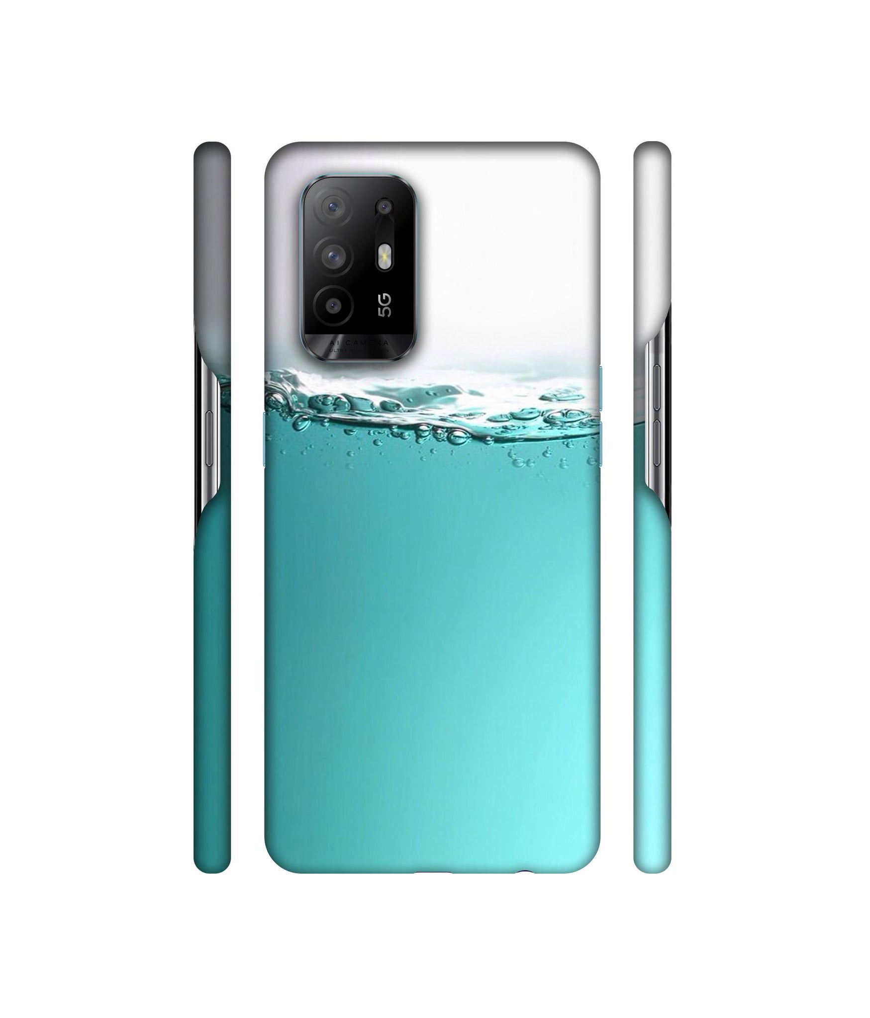 Half Fill Designer Hard Back Cover for Oppo A94 5G