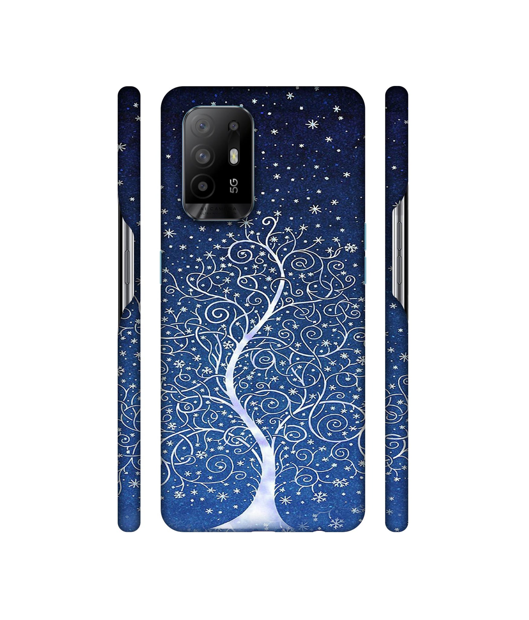 Magic Tree Designer Hard Back Cover for Oppo A94 5G
