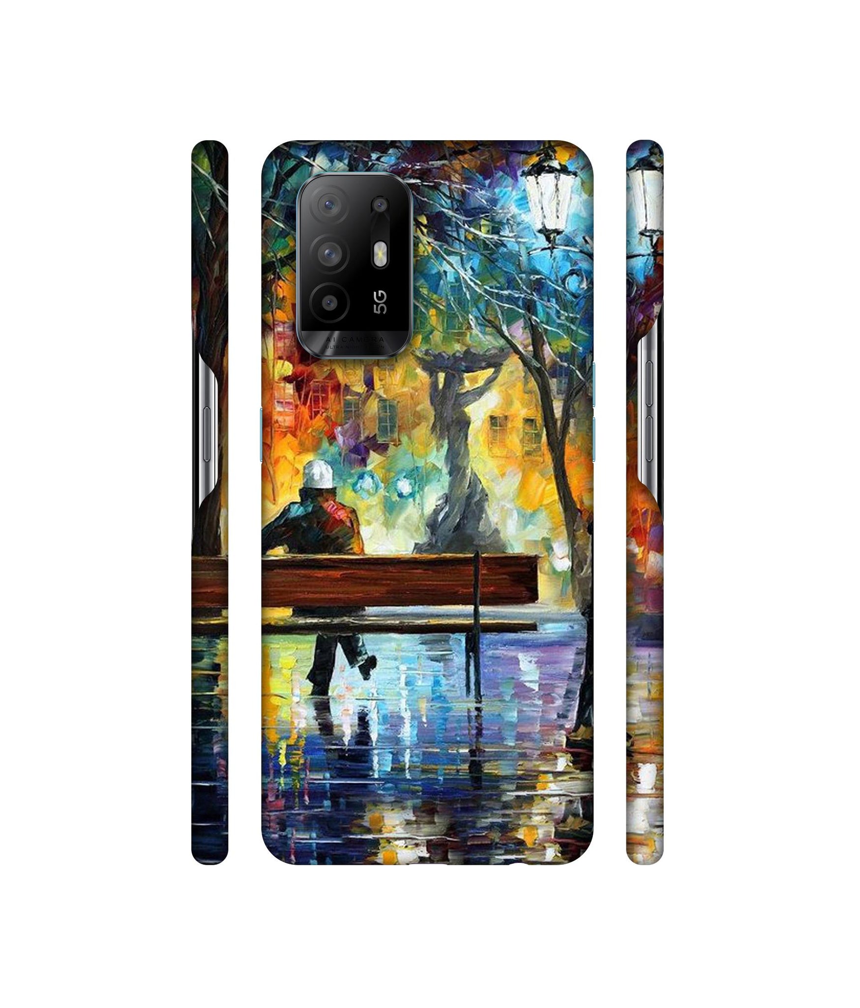Man Resting Designer Hard Back Cover for Oppo A94 5G