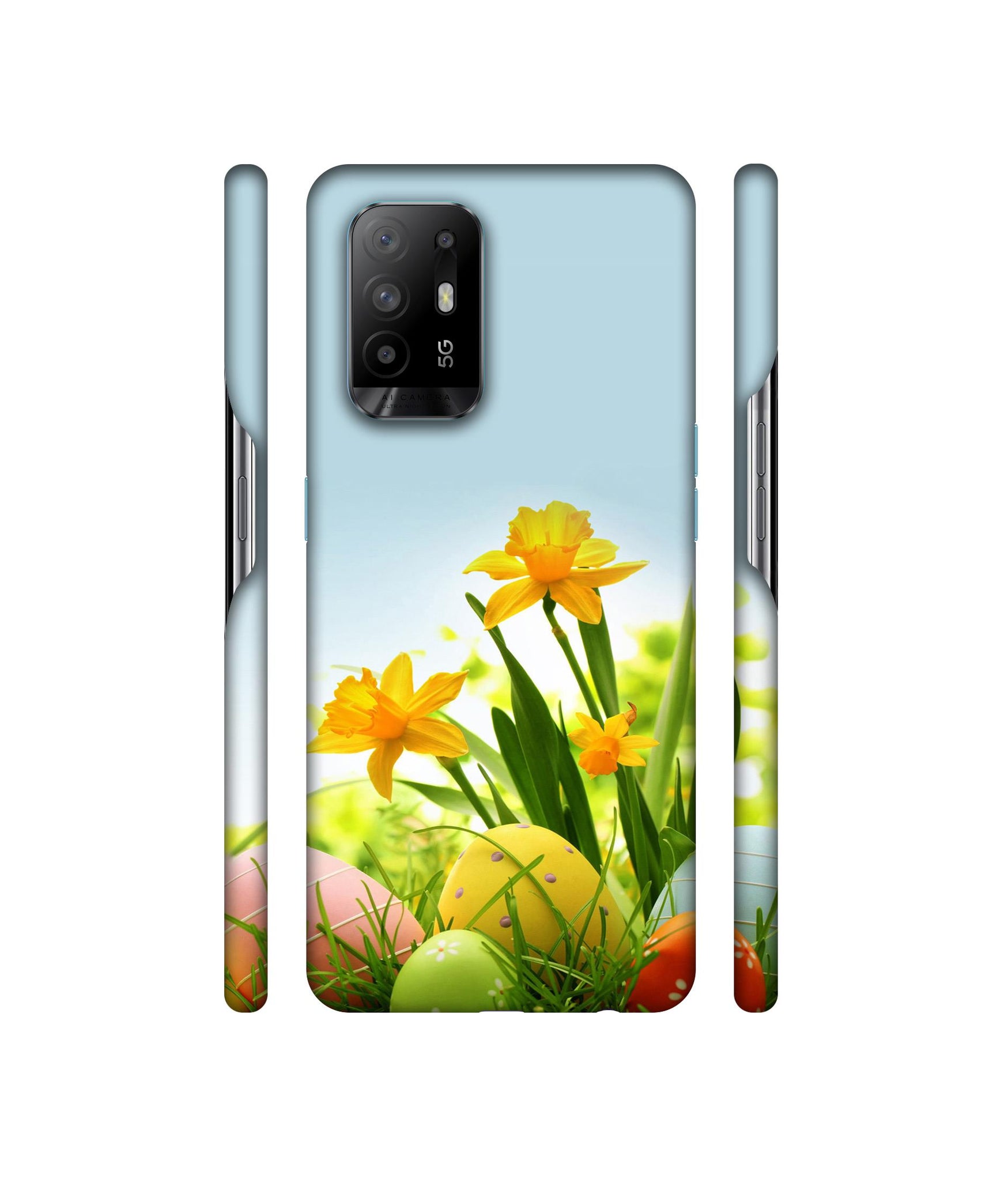 3D Bubble Designer Hard Back Cover for Oppo A94 5G