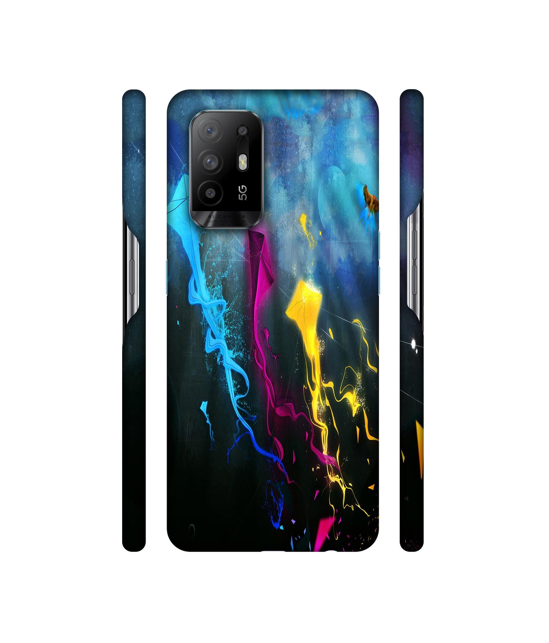 Kites Designer Hard Back Cover for Oppo A94 5G