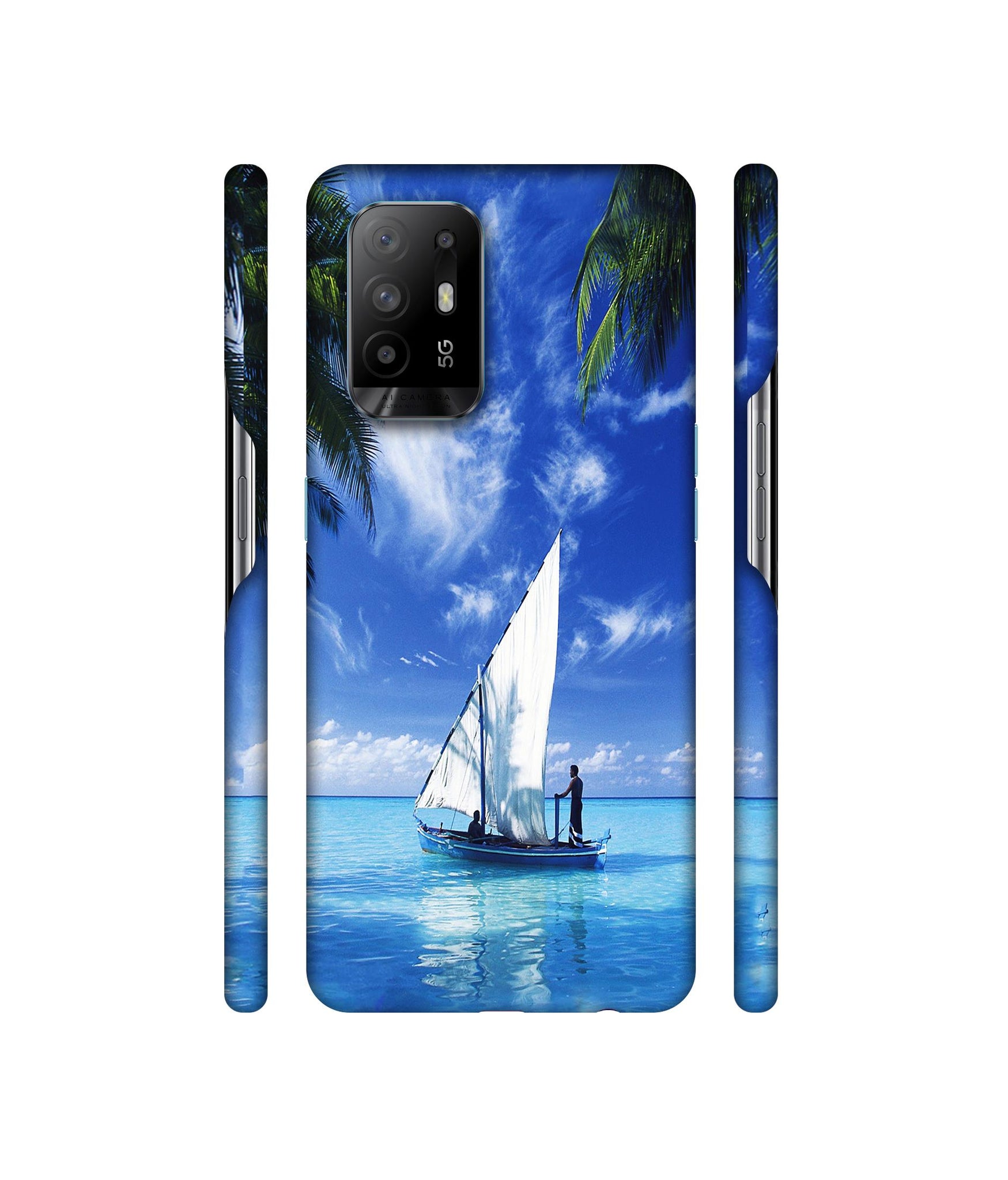 Indian Ocean Designer Hard Back Cover for Oppo A94 5G