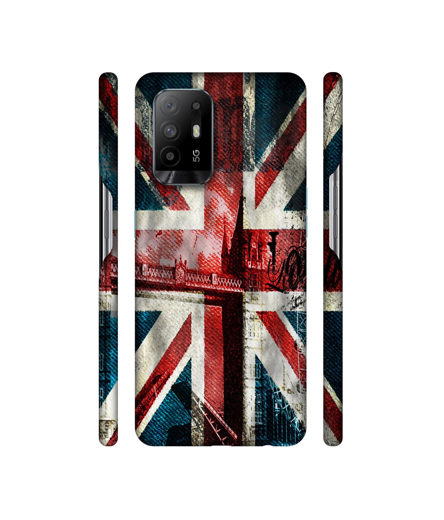 Music Men Designer Hard Back Cover for Oppo A94 5G