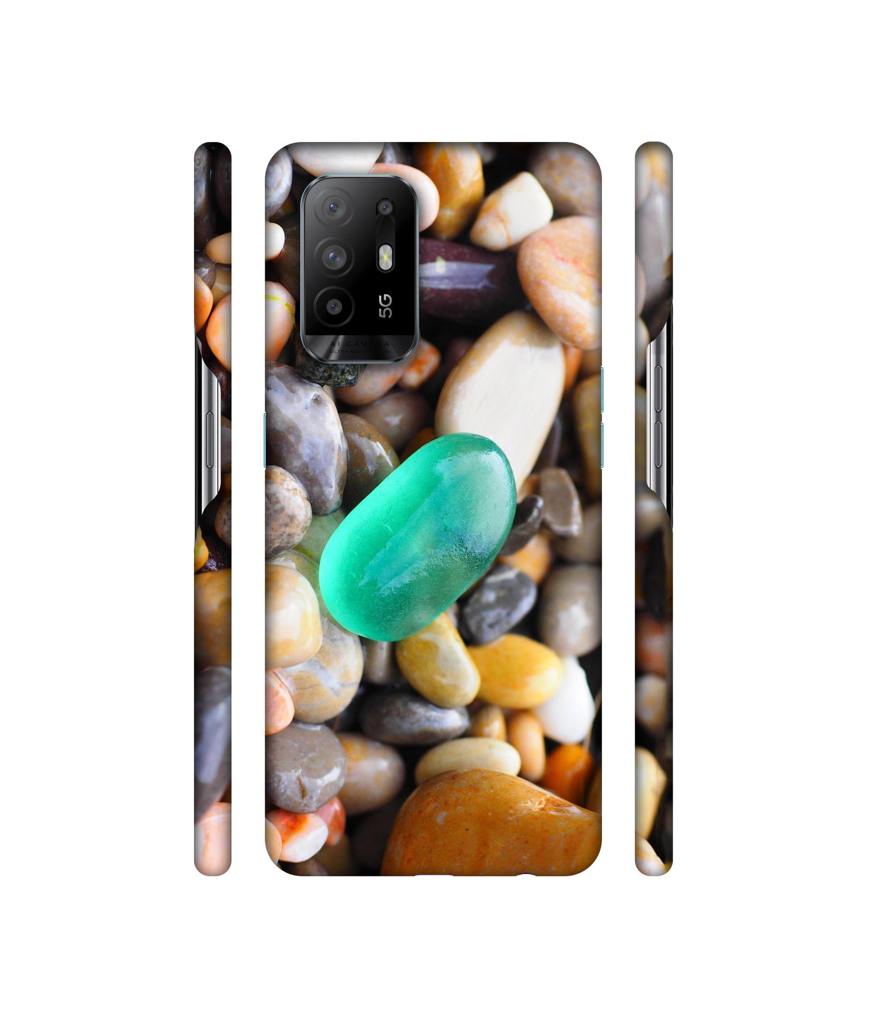 Sea Stones Designer Hard Back Cover for Oppo A94 5G