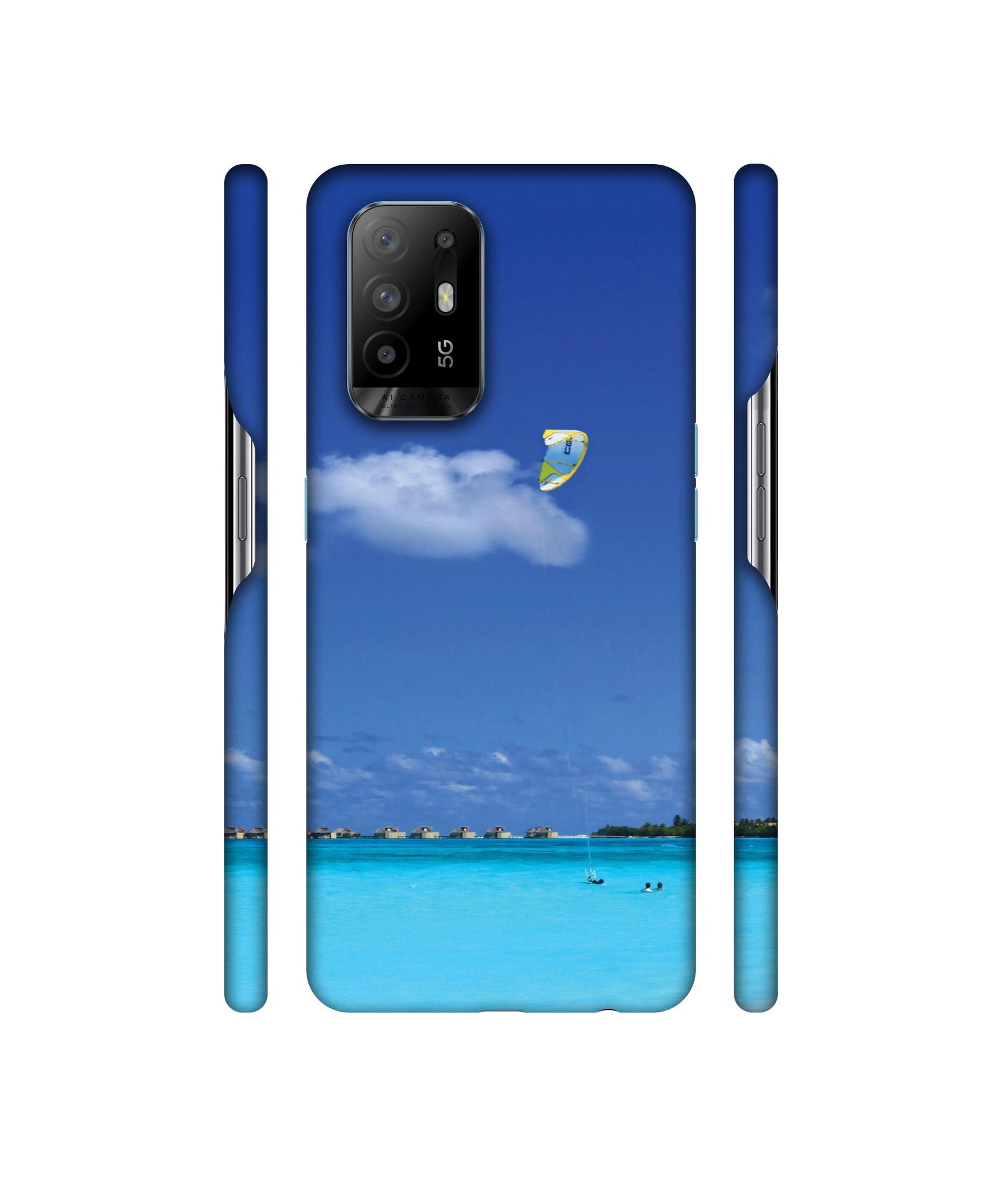 Maldivies Ocean Designer Hard Back Cover for Oppo A94 5G