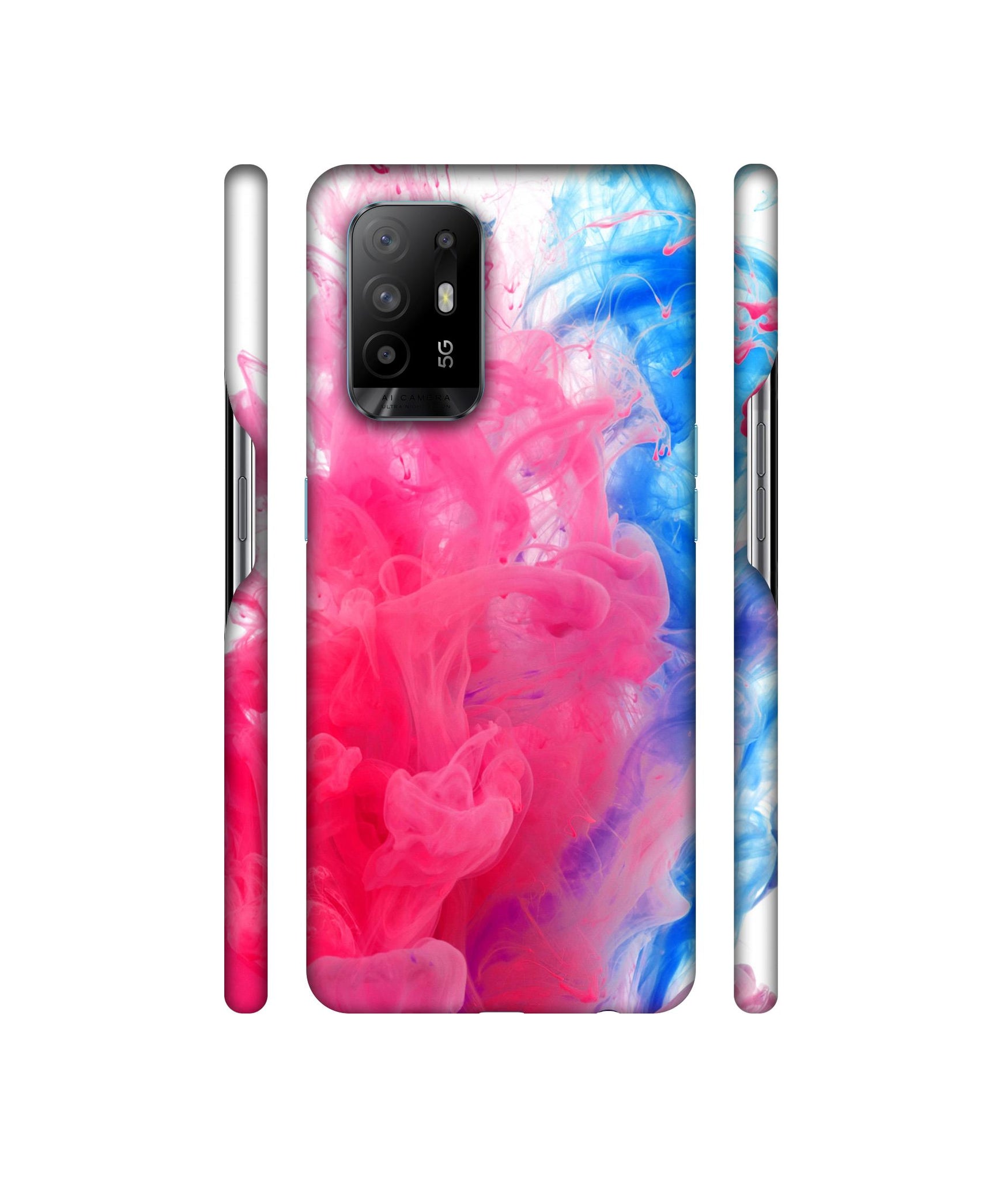 Fractal Paint Designer Hard Back Cover for Oppo A94 5G