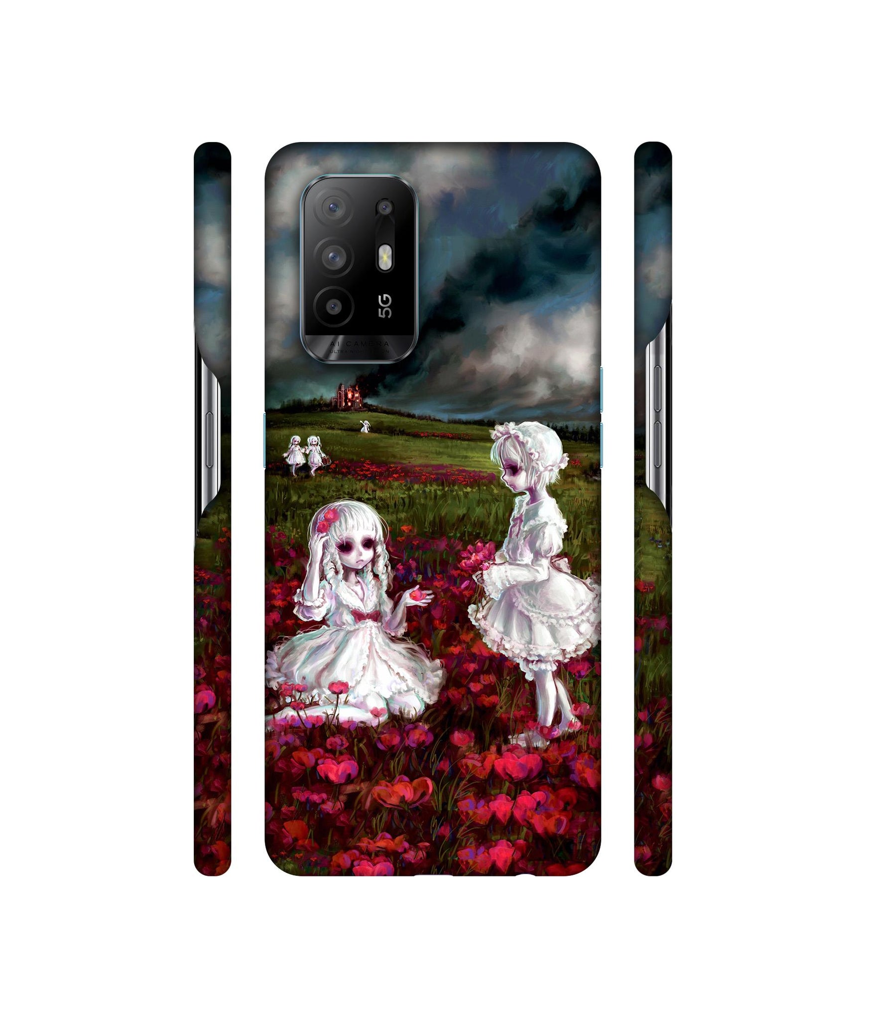 Vampires Girls Designer Hard Back Cover for Oppo A94 5G