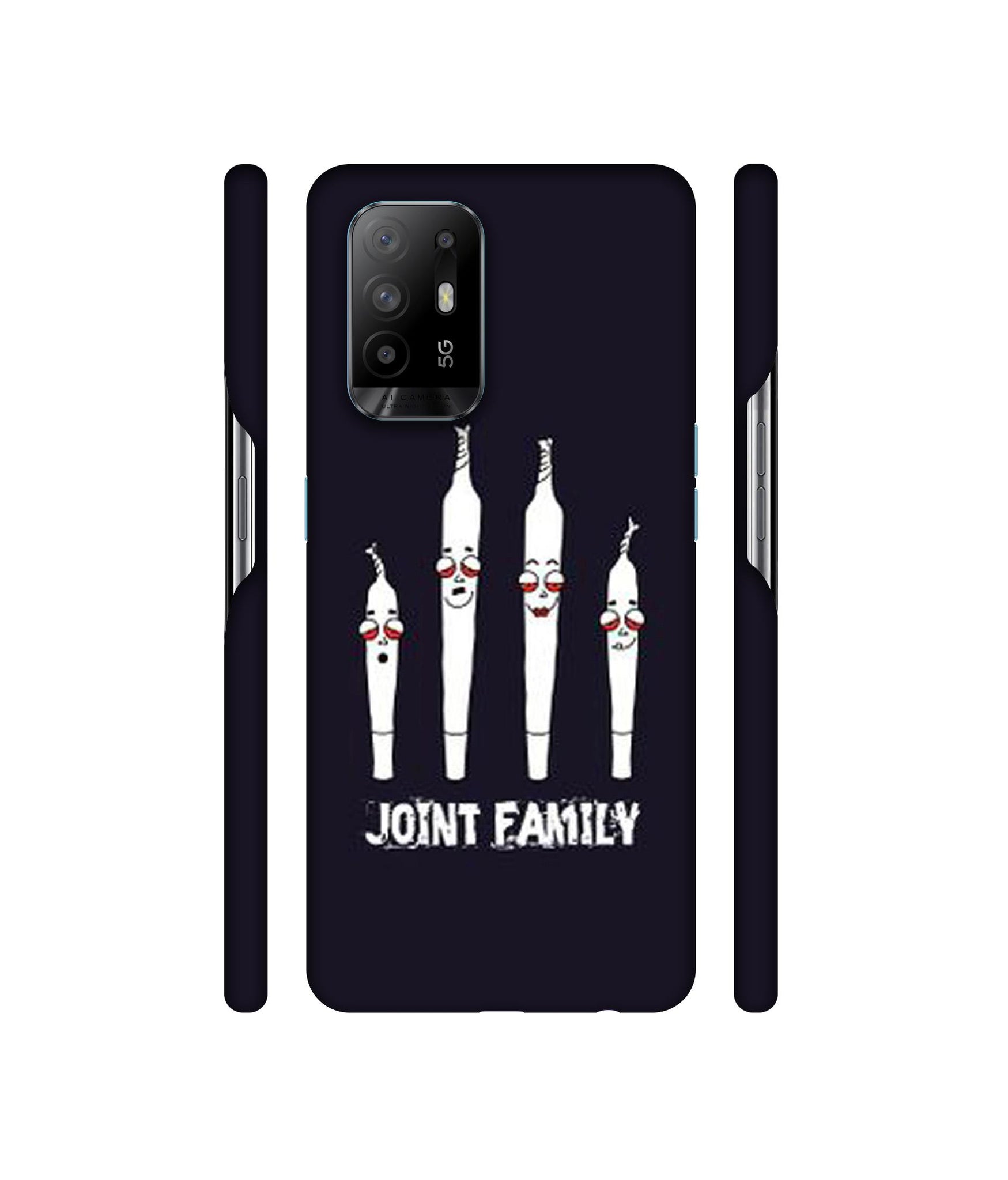 Joint Family Designer Hard Back Cover for Oppo A94 5G