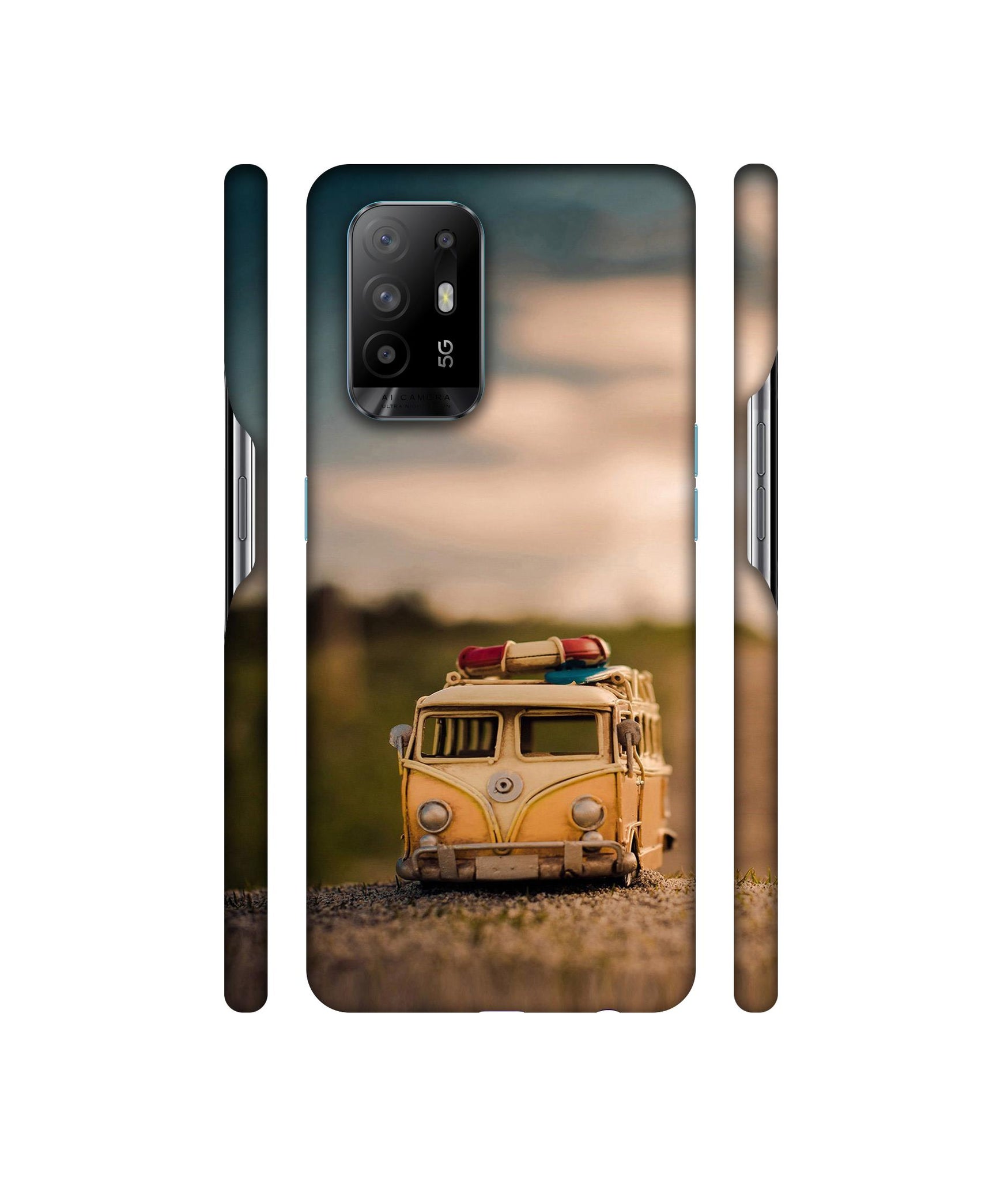 Toy Car Designer Hard Back Cover for Oppo A94 5G