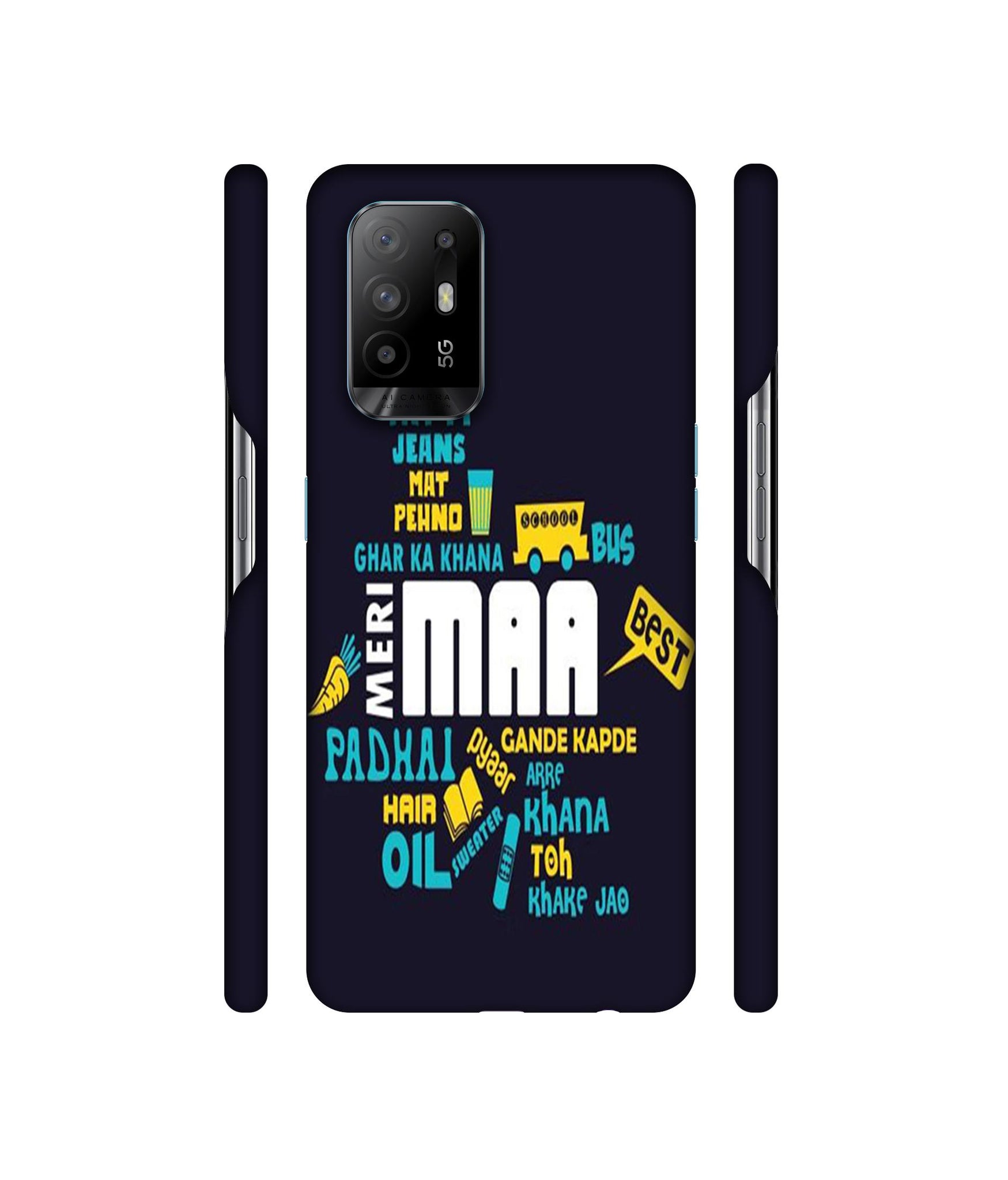 Maa Designer Hard Back Cover for Oppo A94 5G