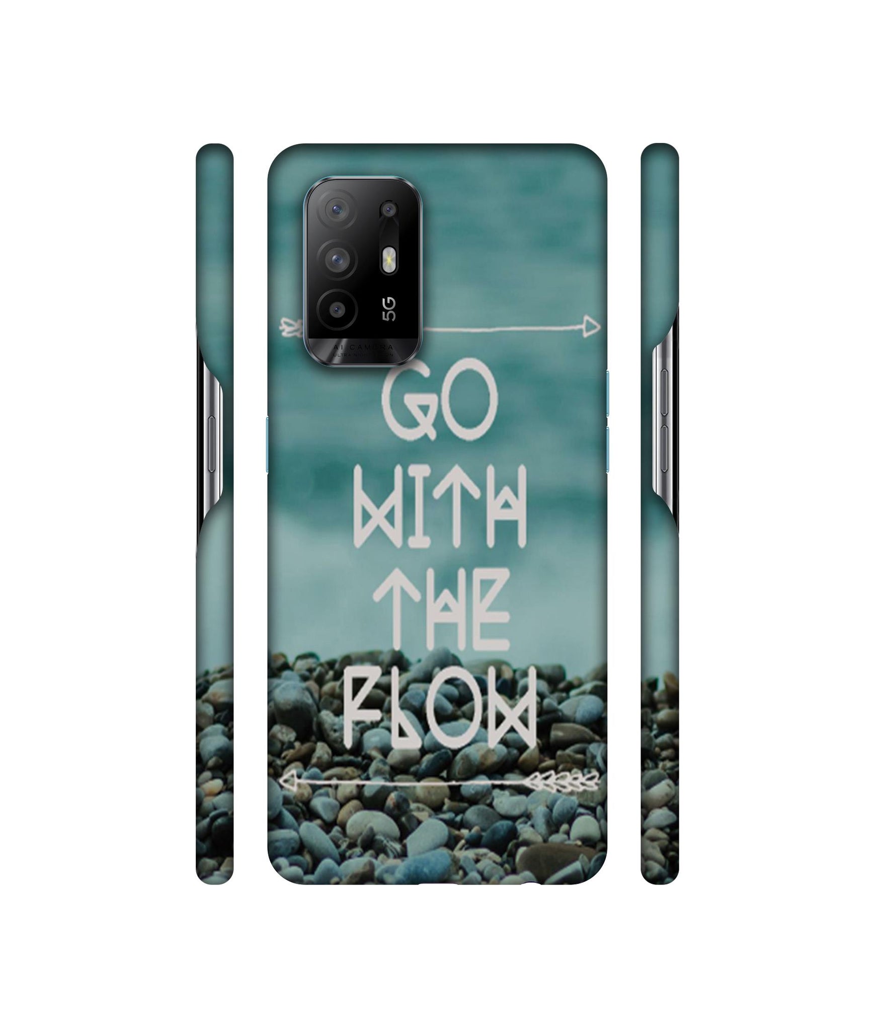 Arrow Designer Hard Back Cover for Oppo A94 5G