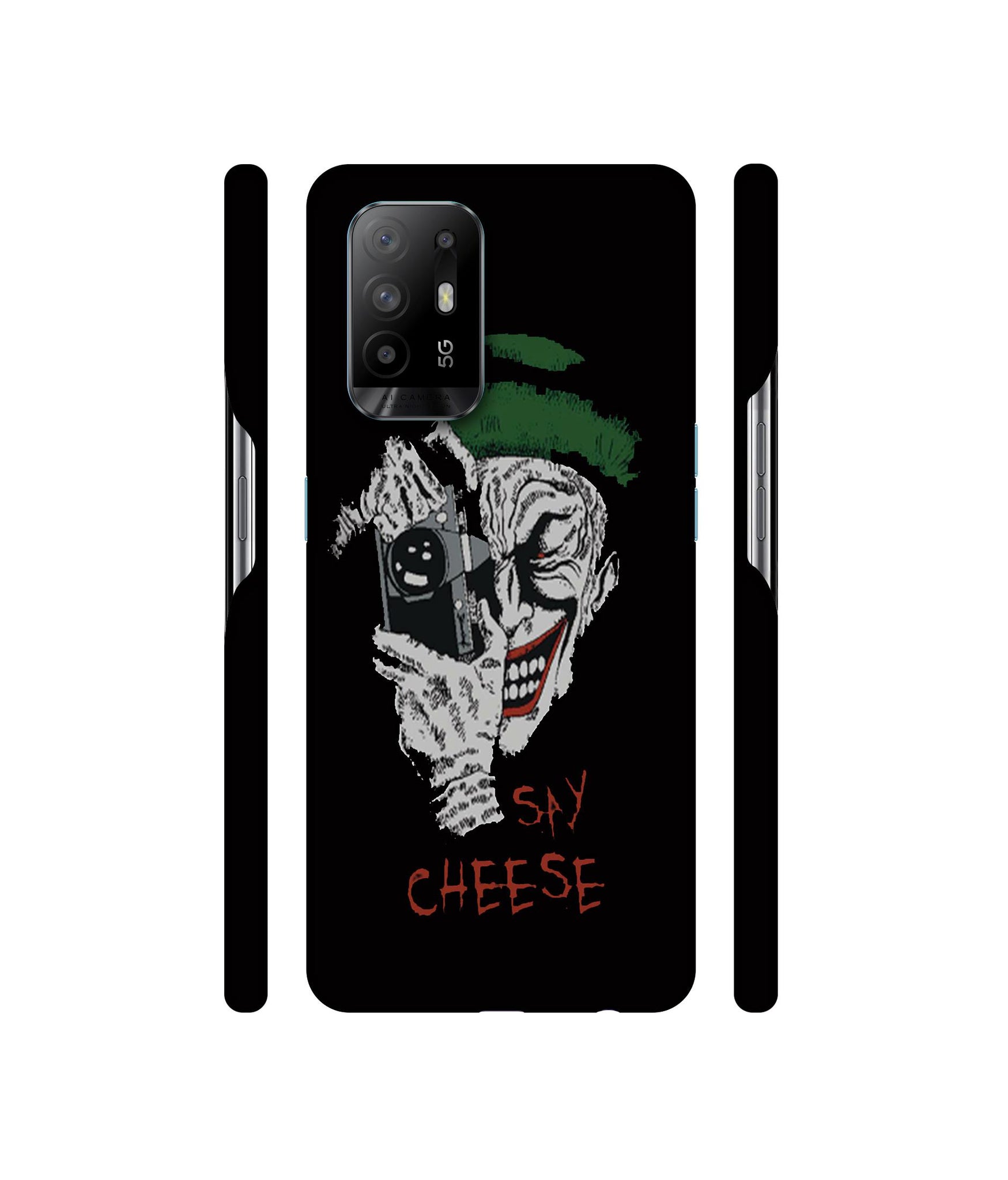 Joker Say Cheese Designer Hard Back Cover for Oppo A94 5G