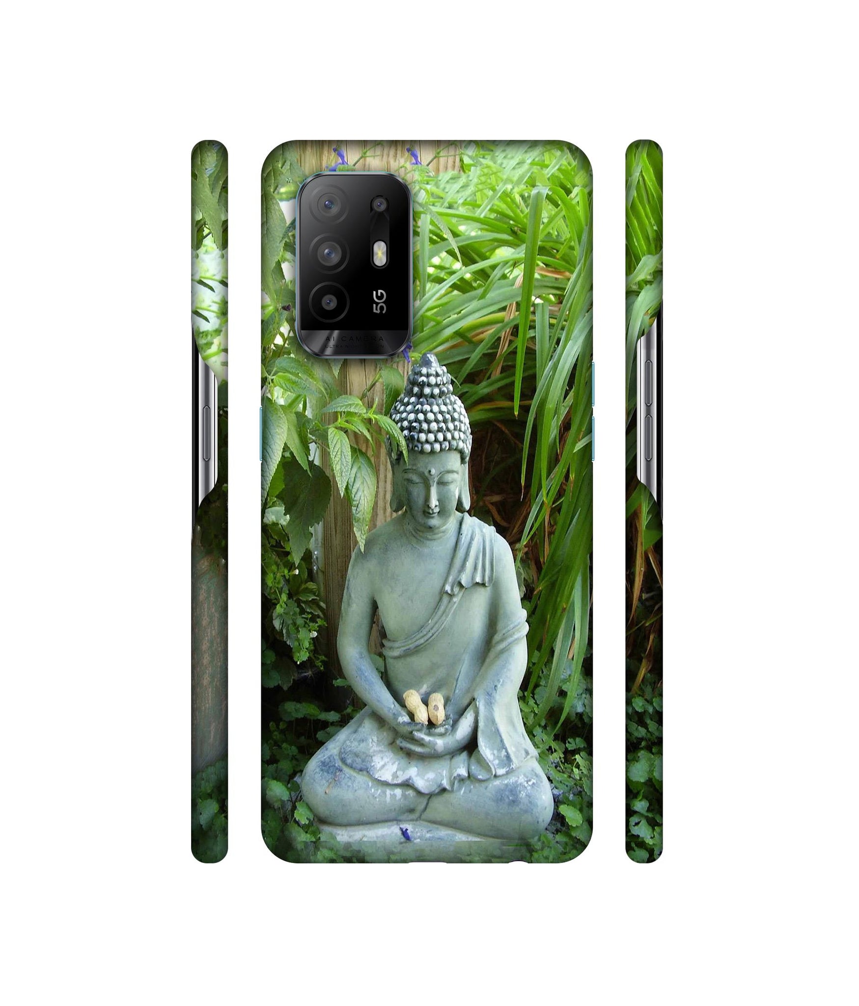 Buddhism Designer Hard Back Cover for Oppo A94 5G