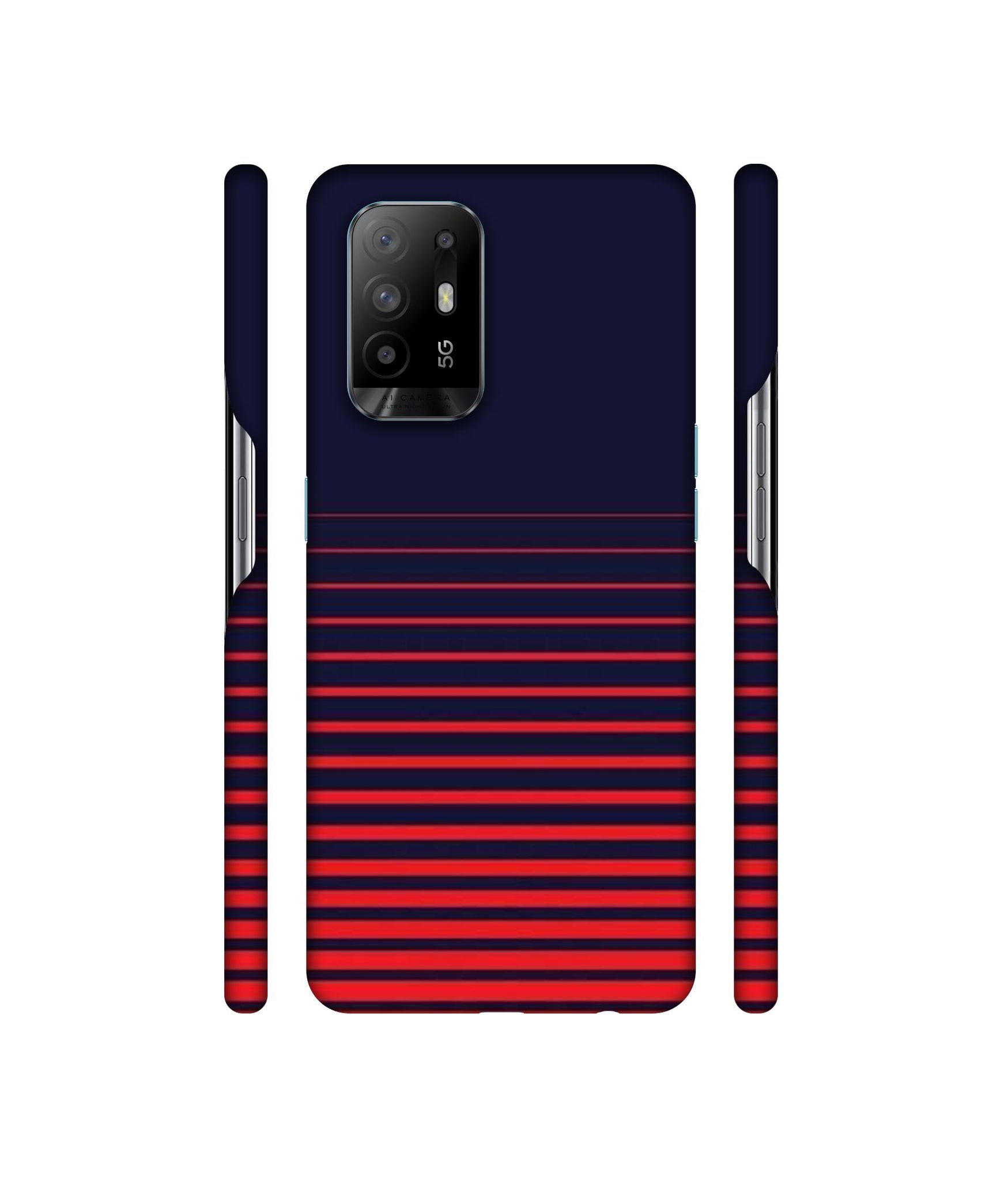 Redline Designer Hard Back Cover for Oppo A94 5G