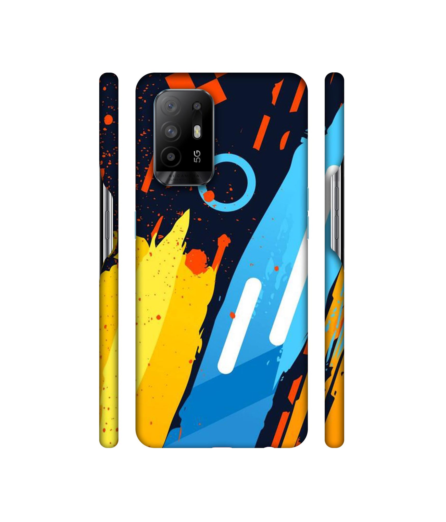 Illustrator Designer Hard Back Cover for Oppo A94 5G