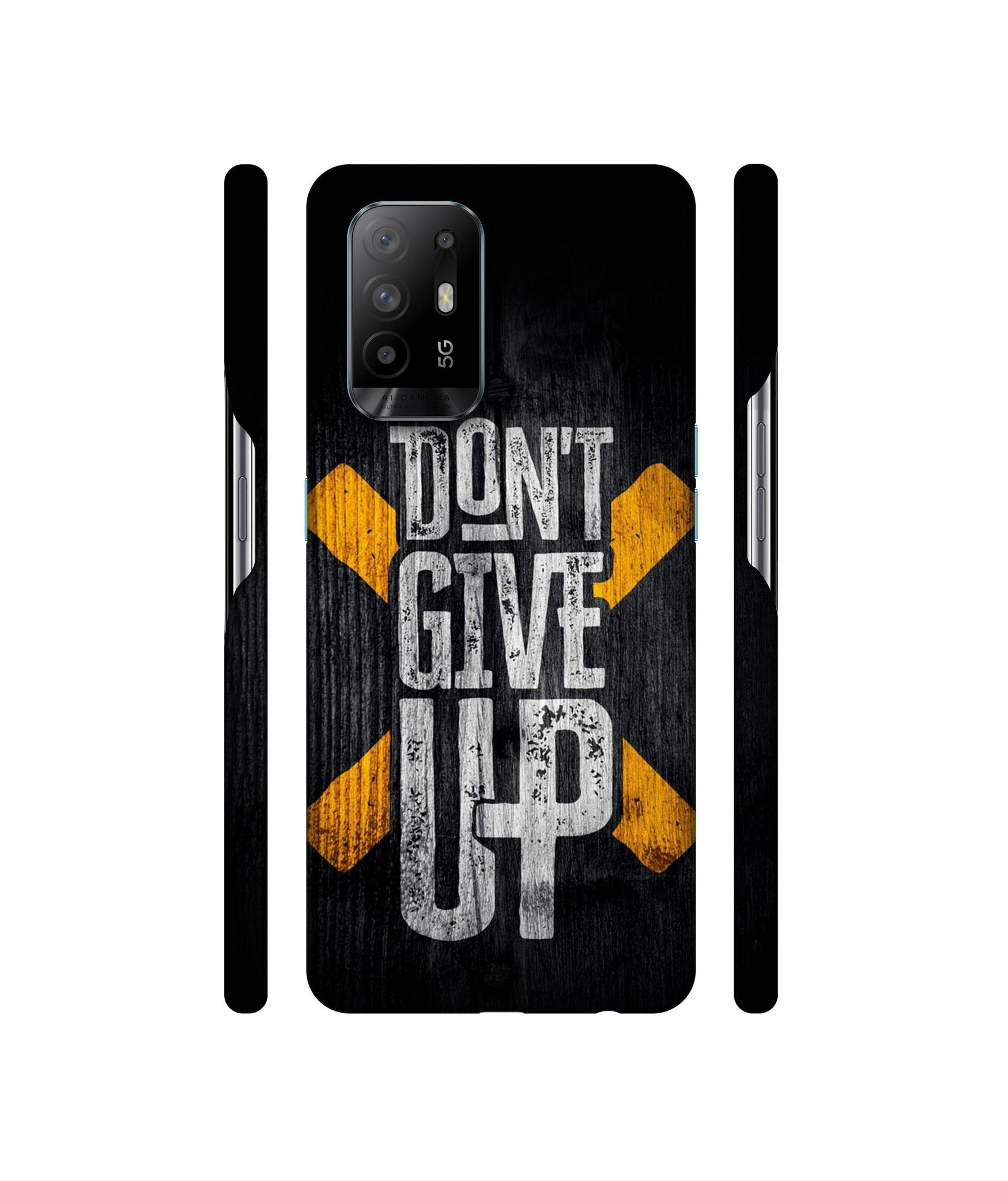 Don't Give Up Designer Hard Back Cover for Oppo A94 5G