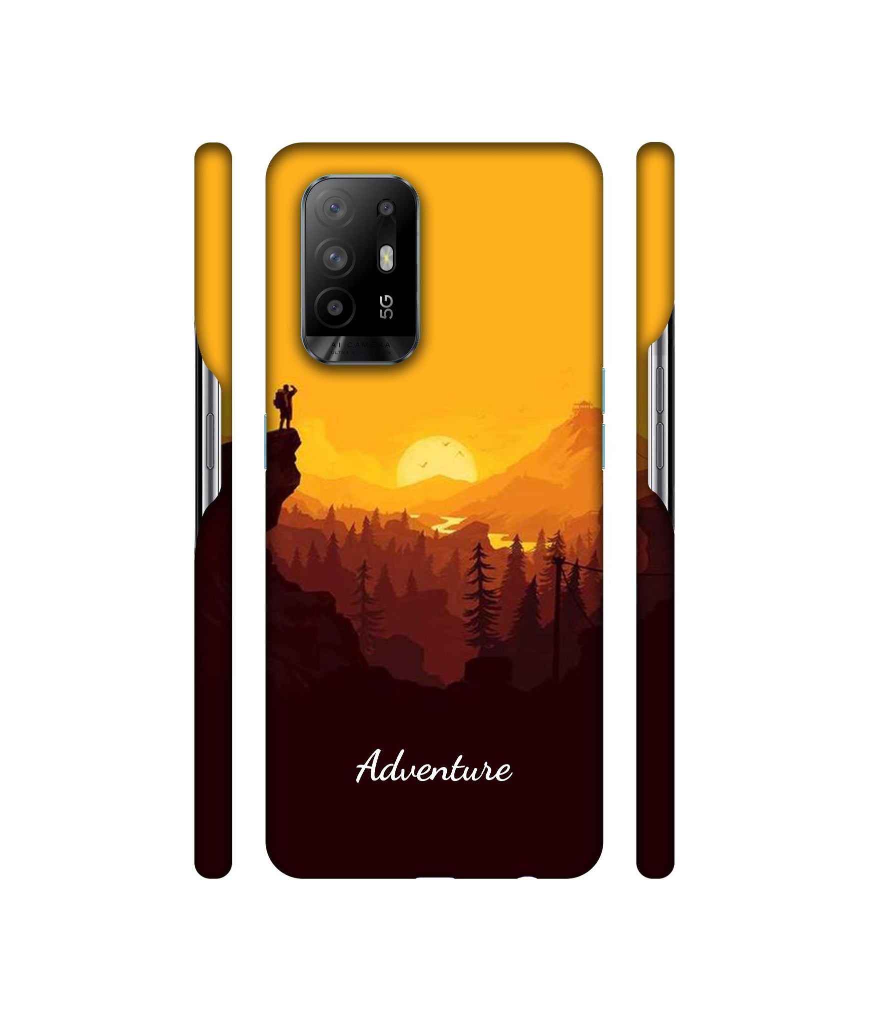 Adventure With Vactor Designer Hard Back Cover for Oppo A94 5G