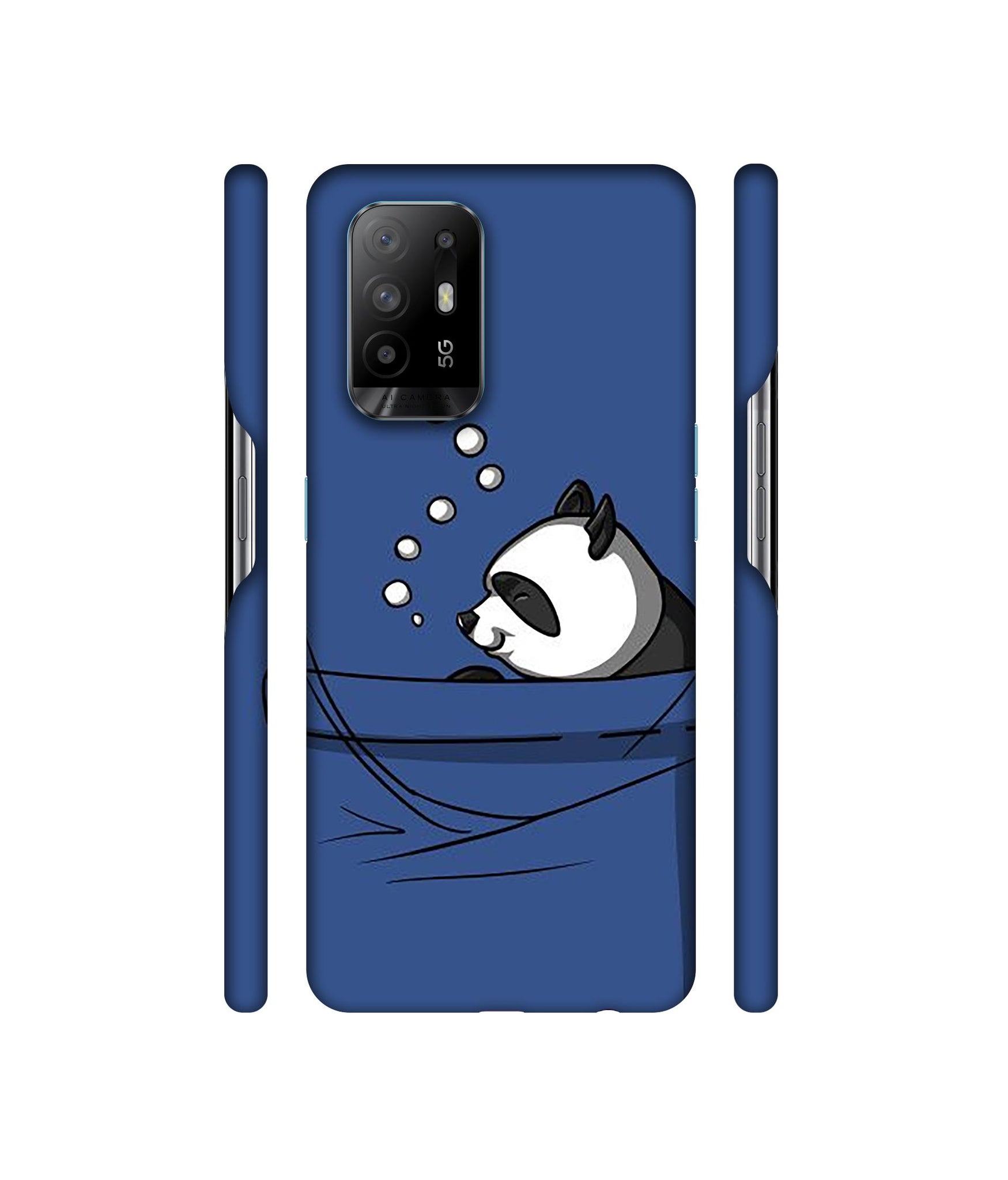 Lasy Panda Designer Hard Back Cover for Oppo A94 5G