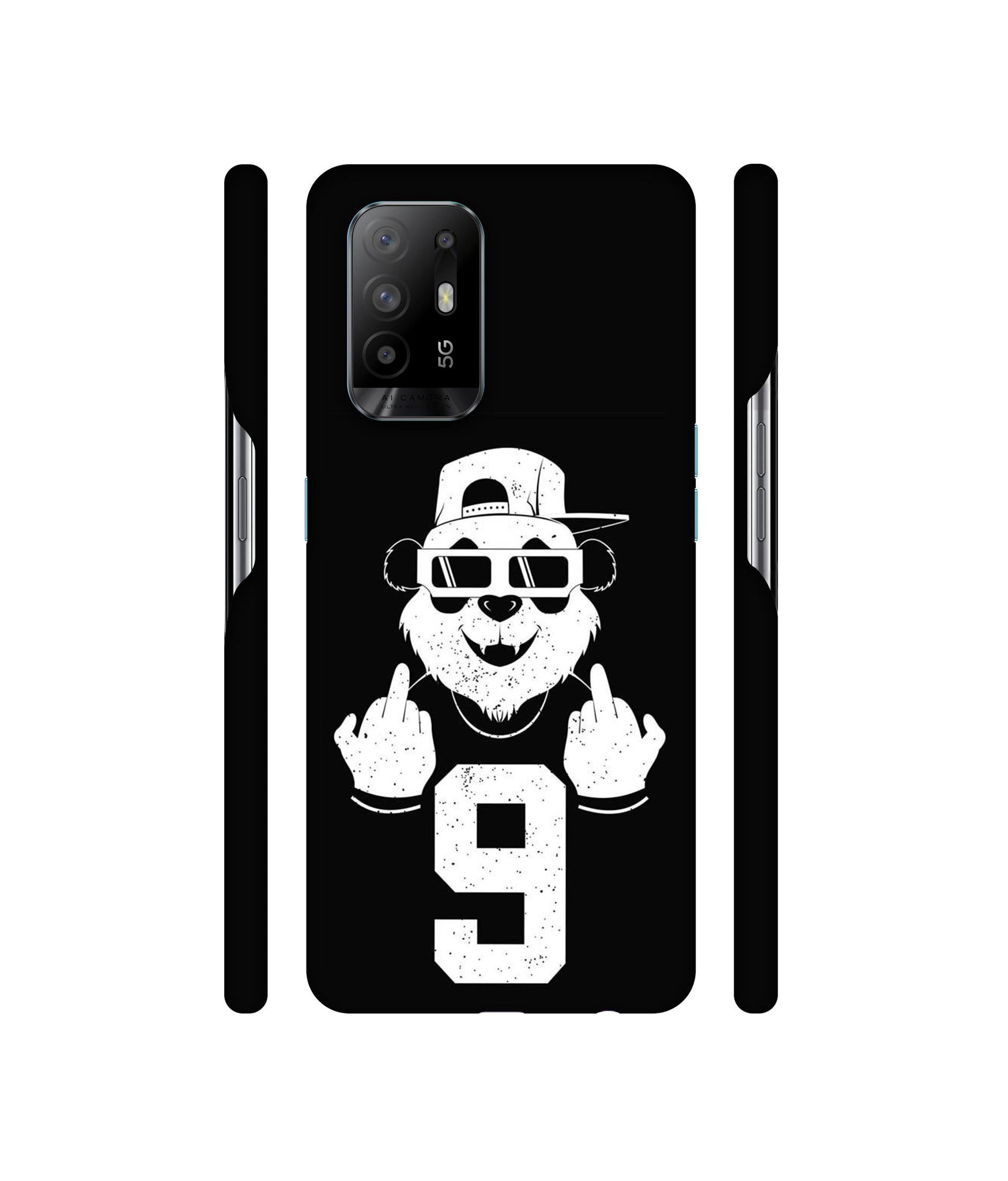 Nine Number Designer Hard Back Cover for Oppo A94 5G