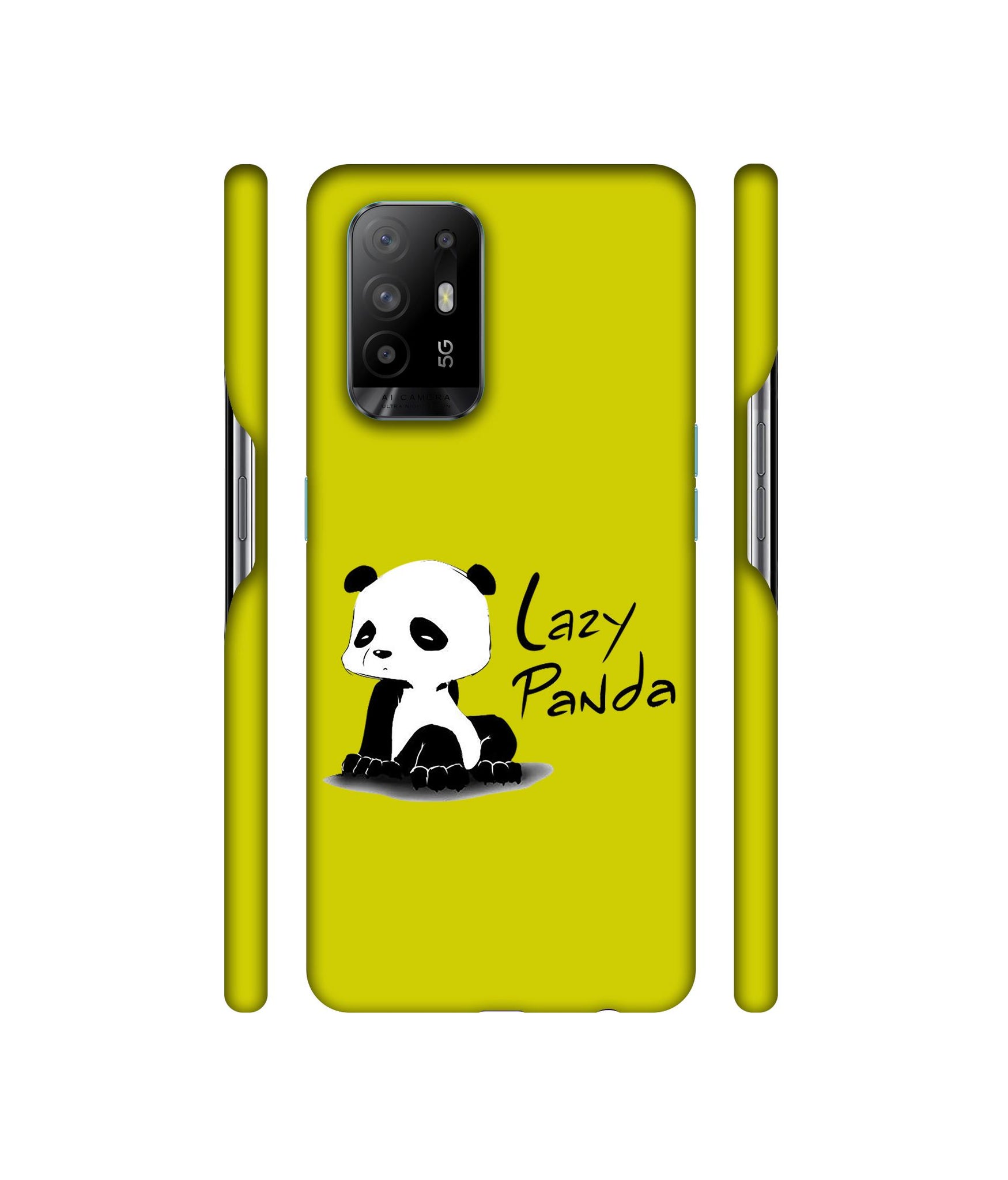Lazy Panda Designer Hard Back Cover for Oppo A94 5G