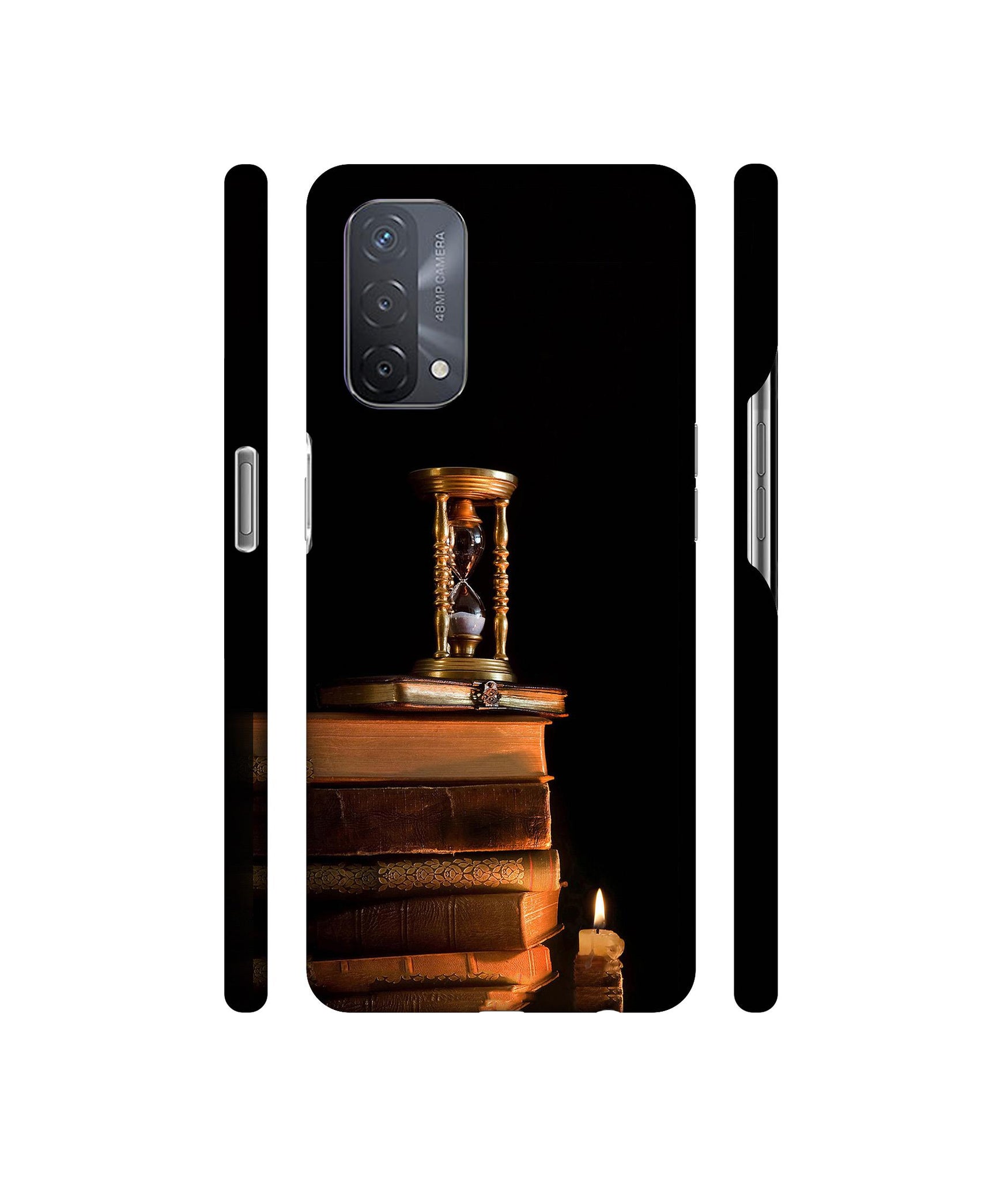 Magic Candles Books Designer Hard Back Cover for Oppo A93 5G