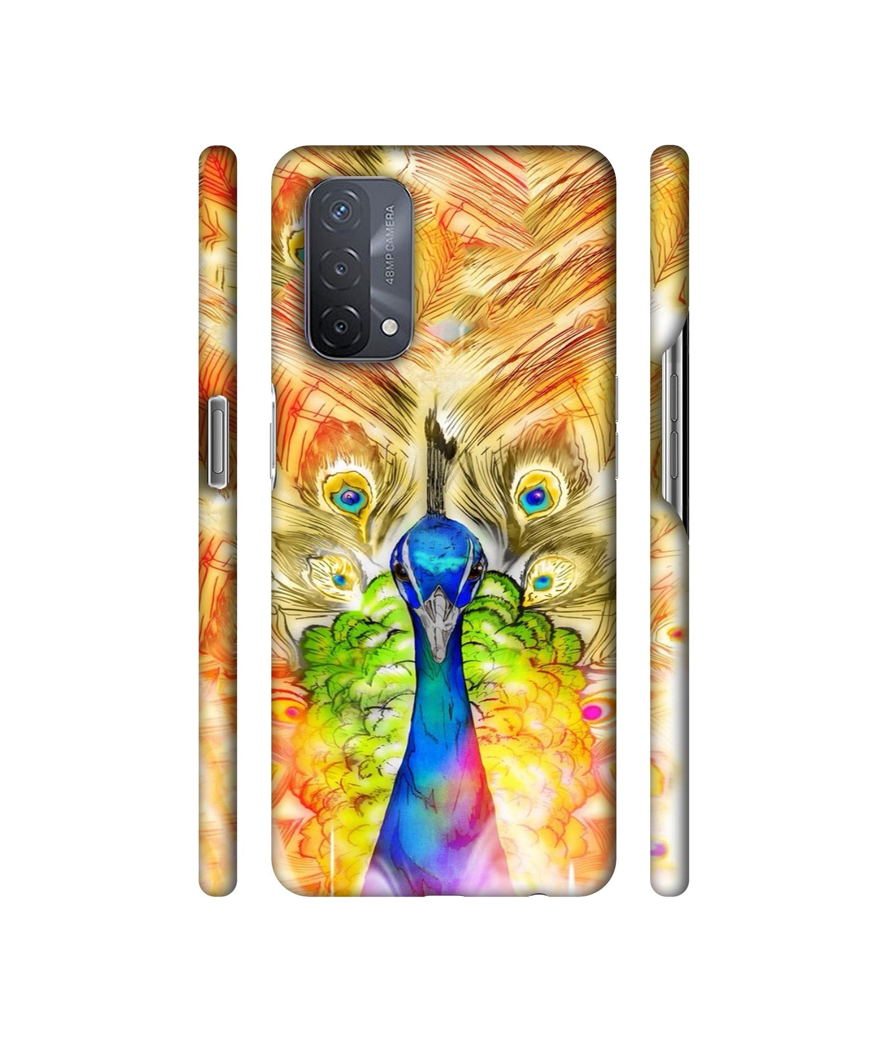 Colorful Joy Pattern Designer Hard Back Cover for Oppo A93 5G