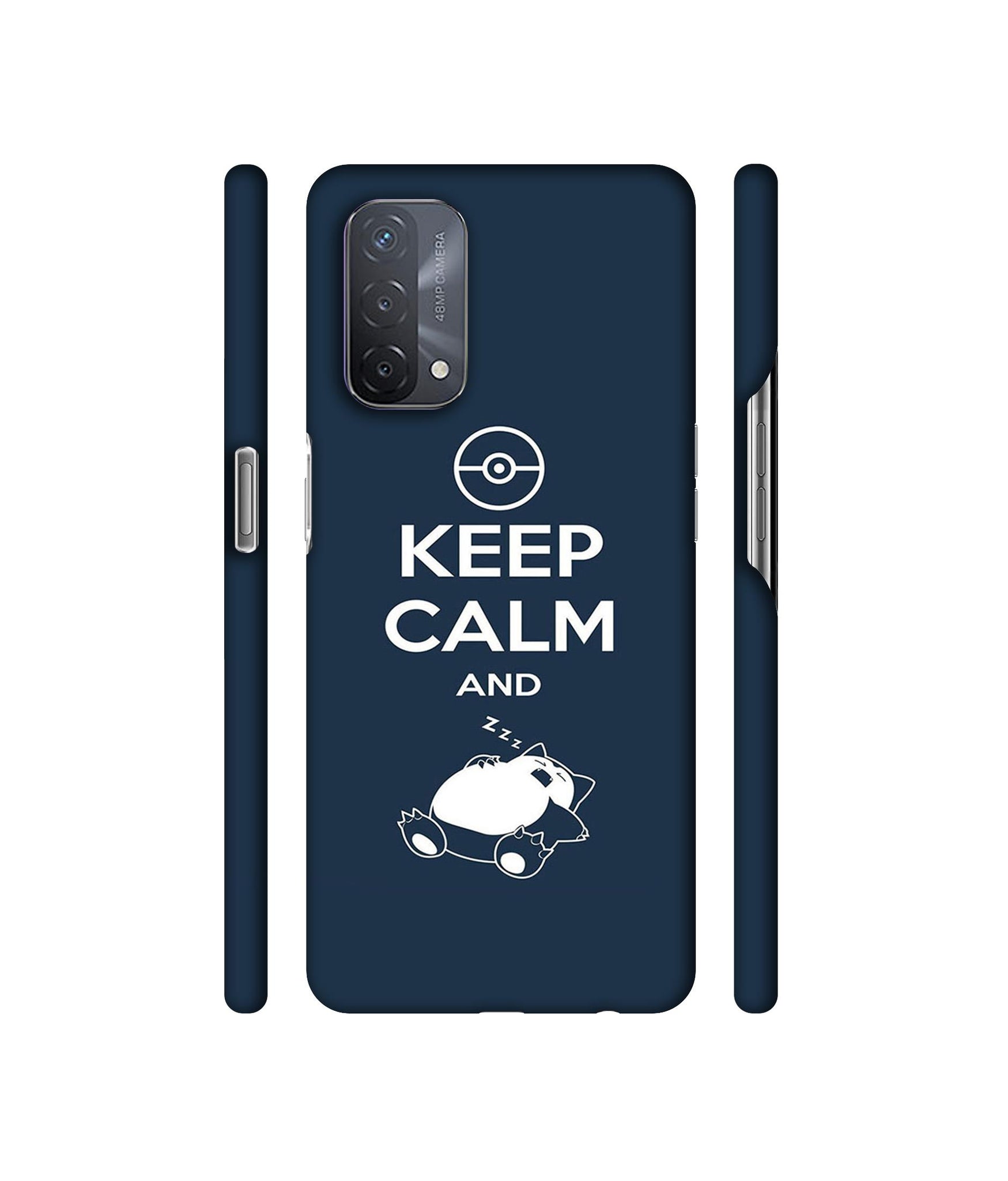 Sleep Pattern Designer Hard Back Cover for Oppo A93 5G