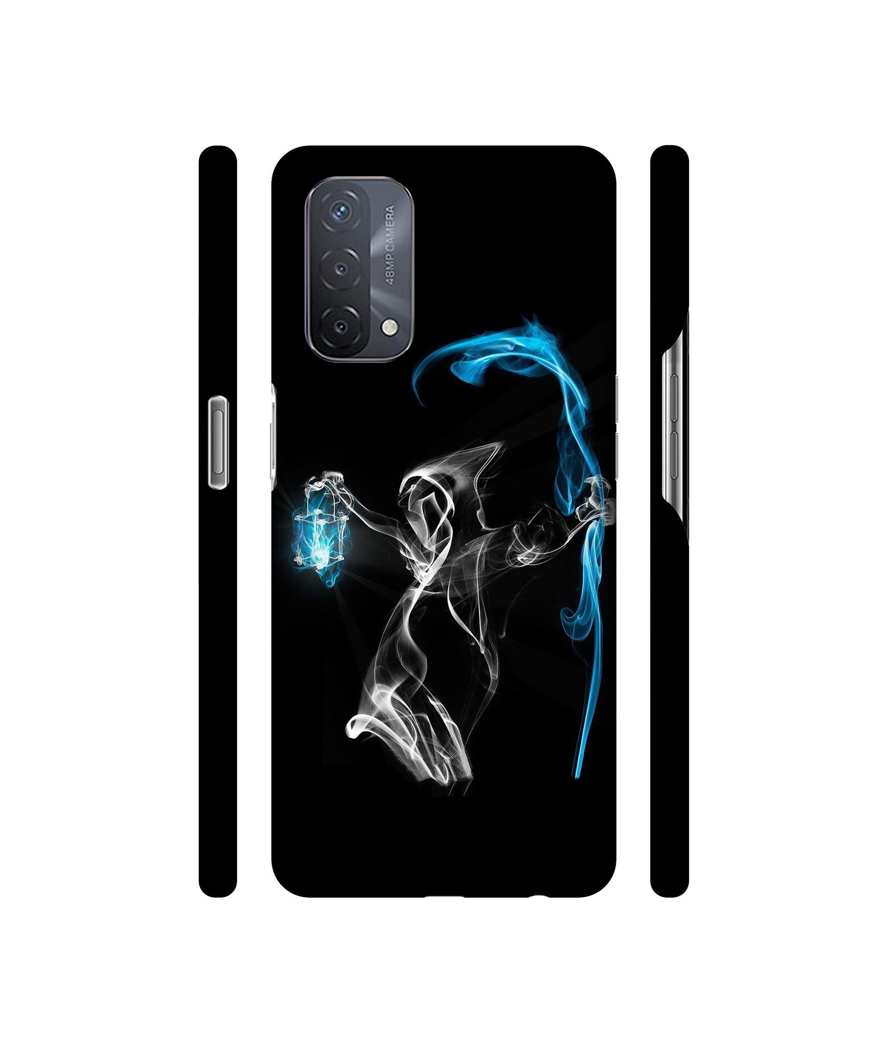 3D Skull Designer Hard Back Cover for Oppo A93 5G