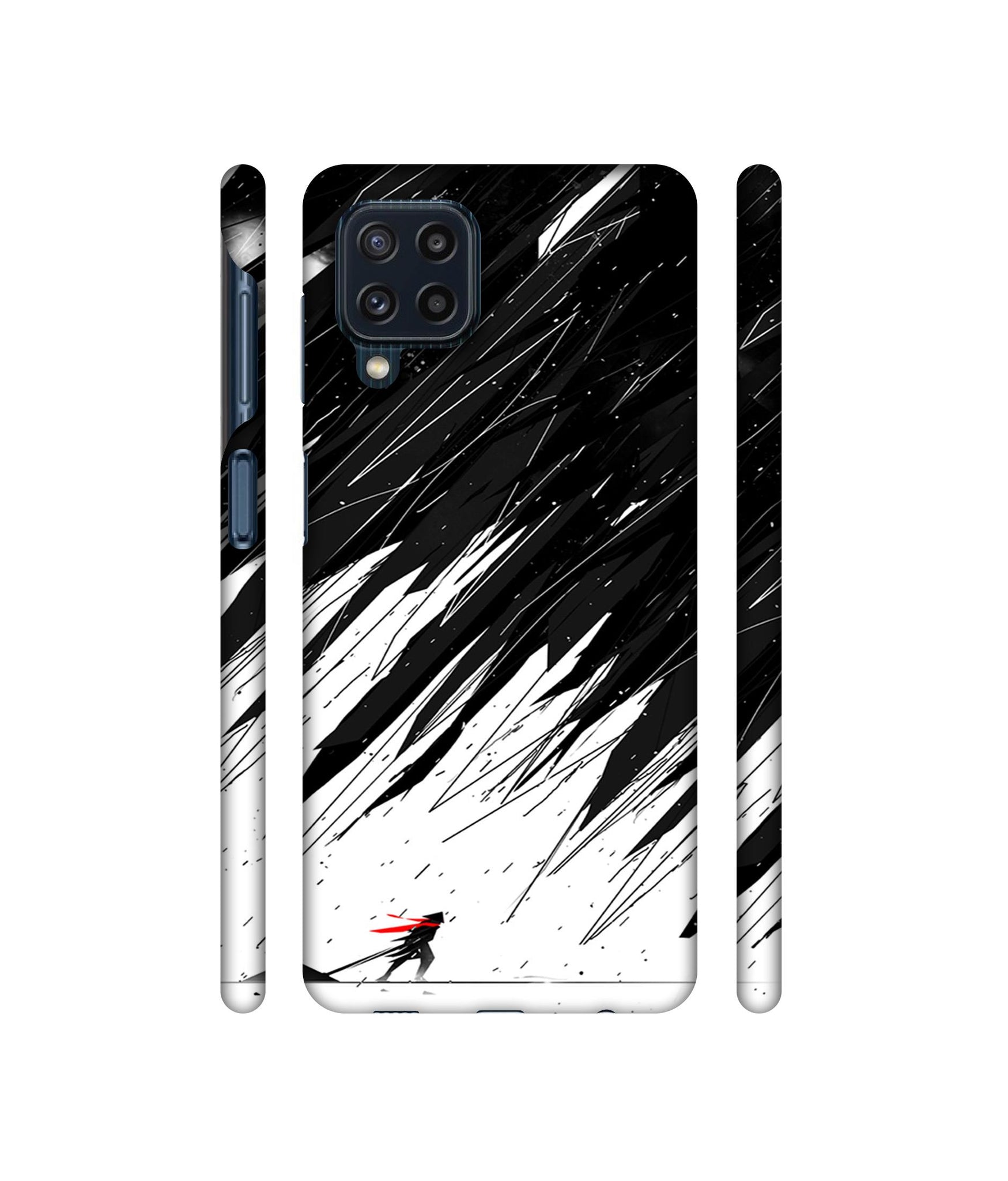 Geometric Strom Designer Hard Back Cover for Samsung Galaxy M32 4G