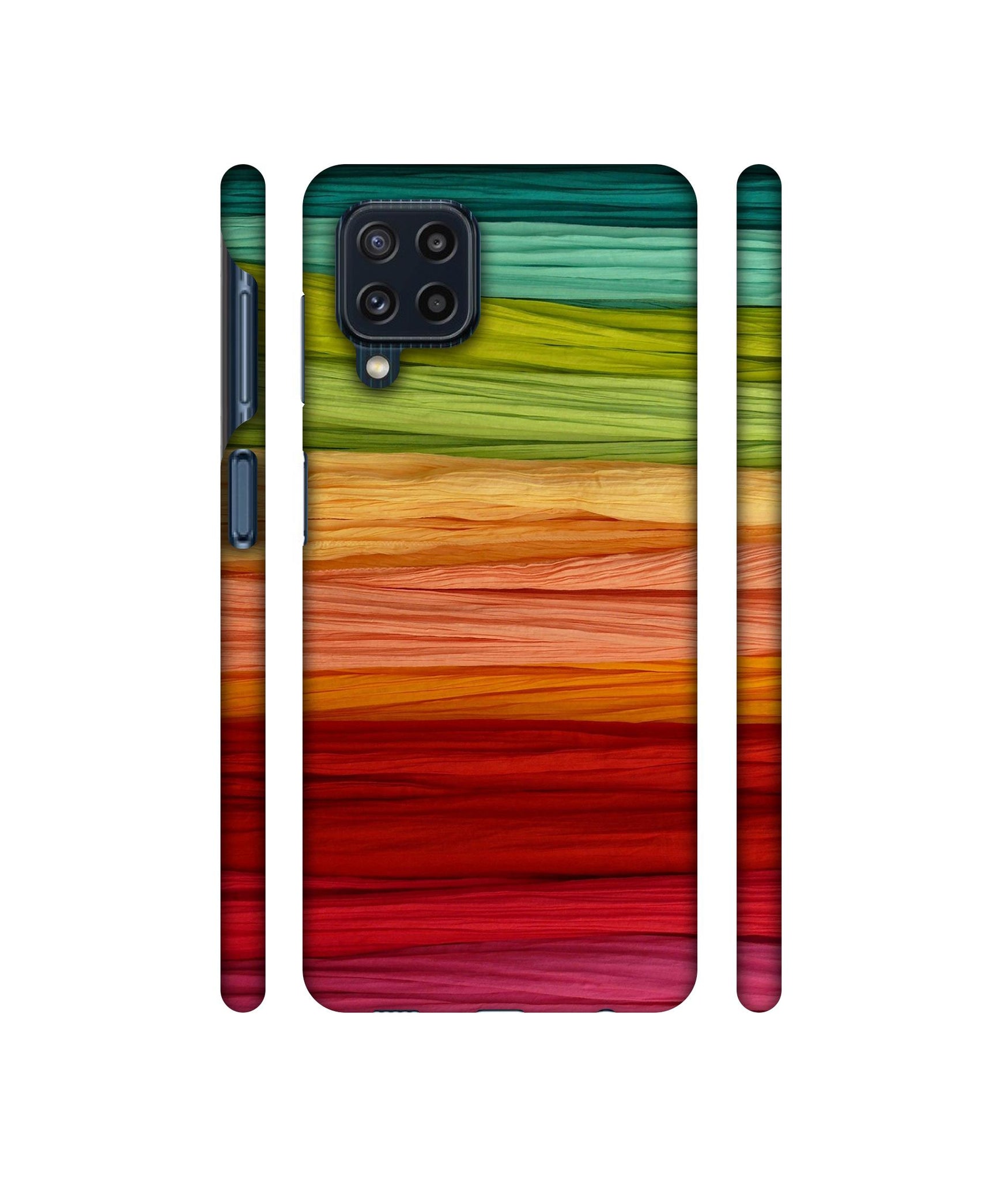 Colorful Thread Designer Hard Back Cover for Samsung Galaxy M32 4G