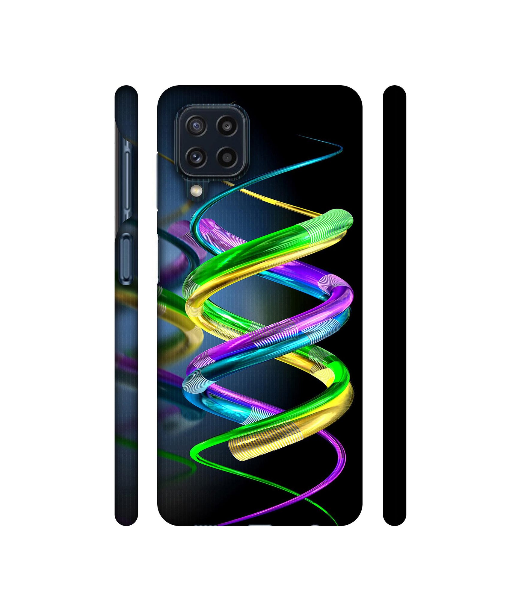 3D Spiral Designer Hard Back Cover for Samsung Galaxy M32 4G