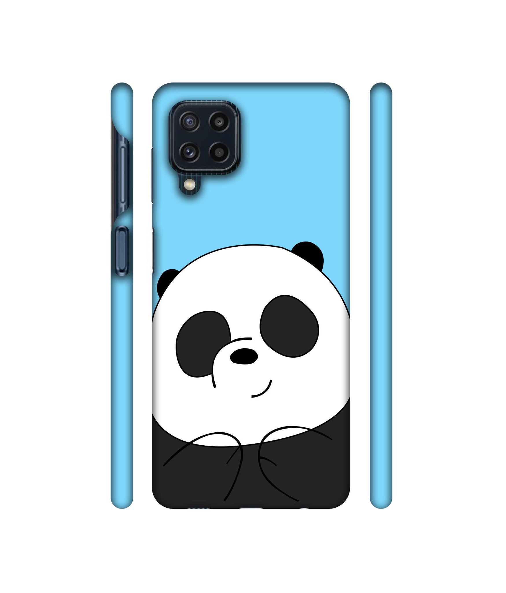 Cute Panda Designer Hard Back Cover for Samsung Galaxy M32 4G