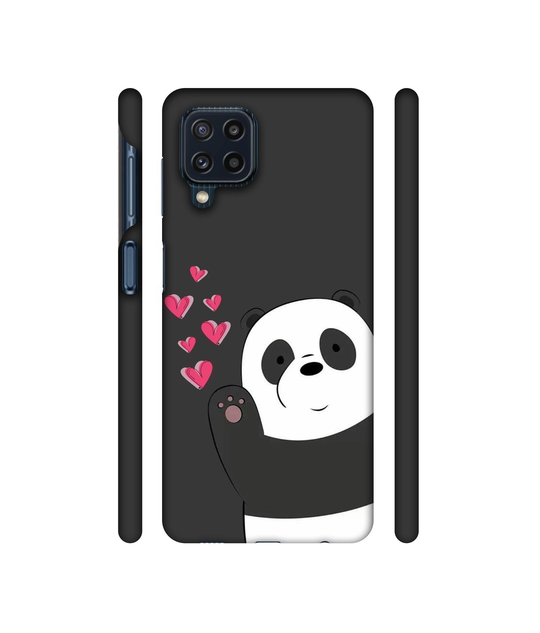 Love Panda Designer Hard Back Cover for Samsung Galaxy M32 4G