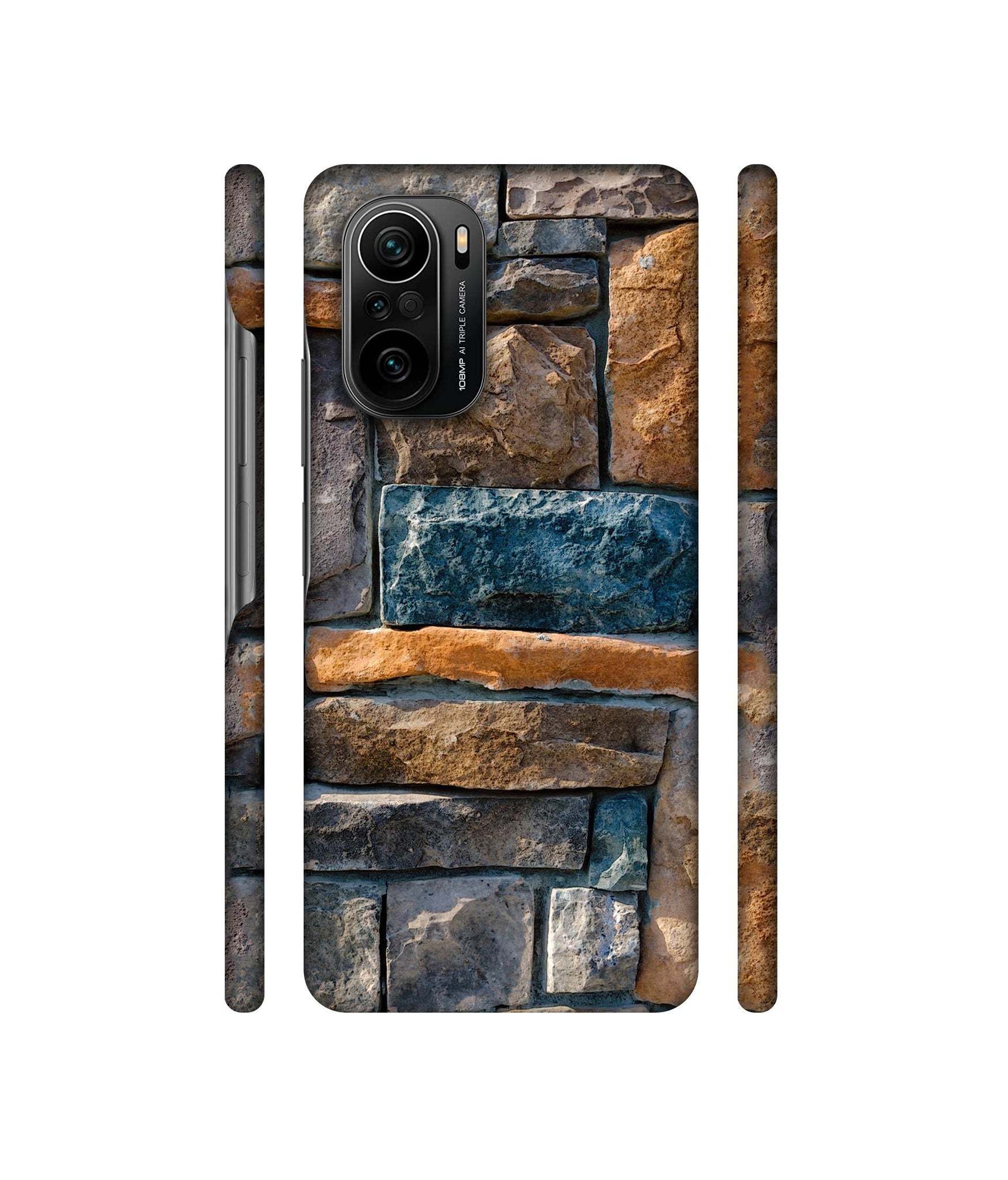 Decorative Stone Cladding Designer Hard Back Cover for Mi 11X / Mi 11X Pro / Mi Poco F3