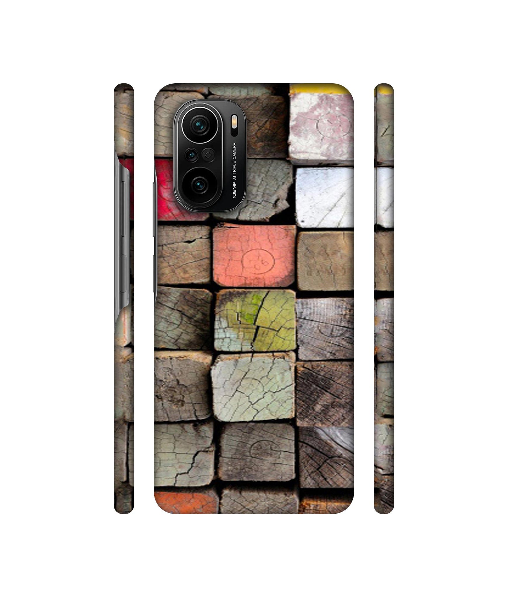 Wood Lumber Paint Designer Hard Back Cover for Mi 11X / Mi 11X Pro / Mi Poco F3