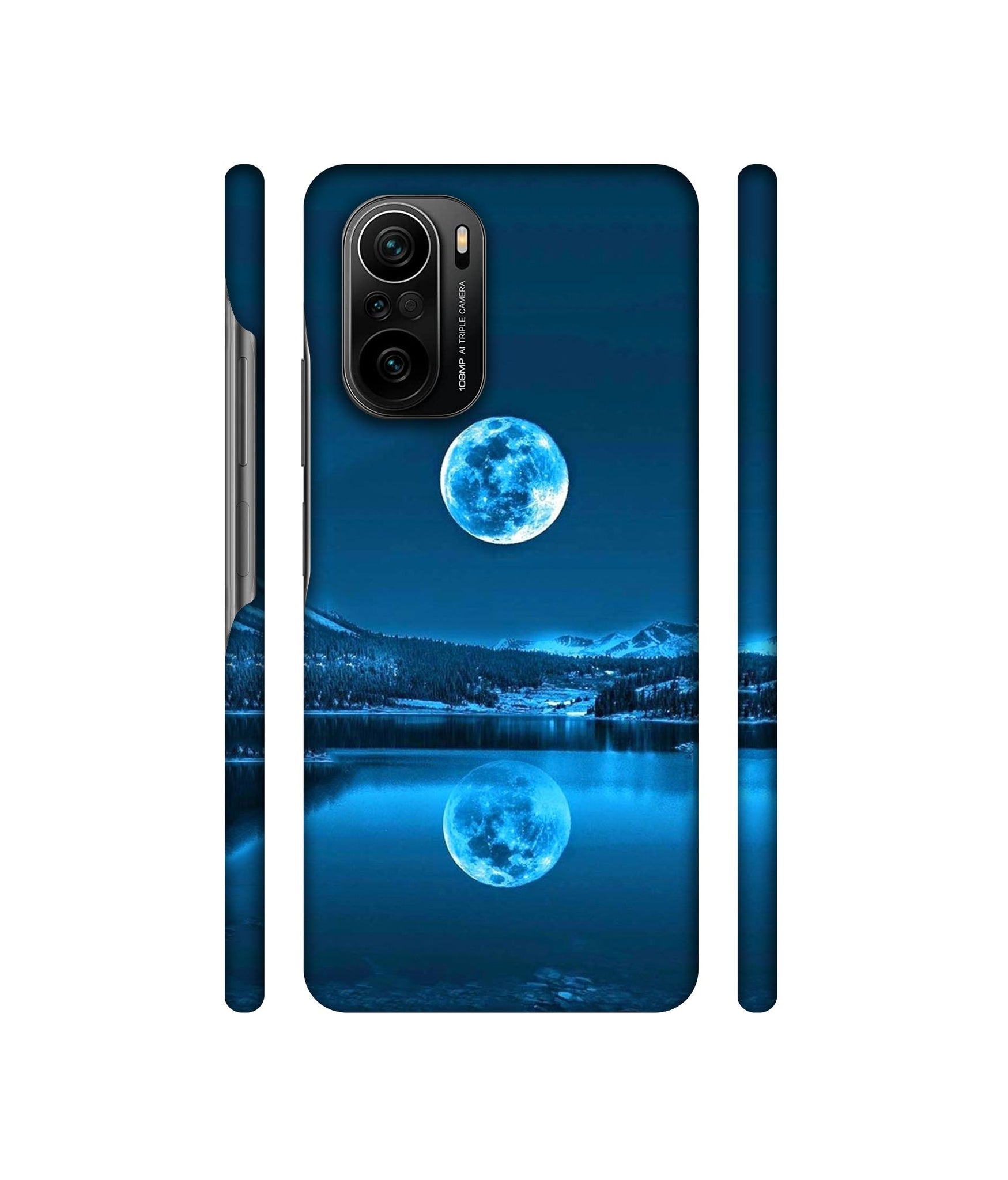 Awesome Moon Designer Hard Back Cover for Mi 11X / Mi 11X Pro / Mi Poco F3