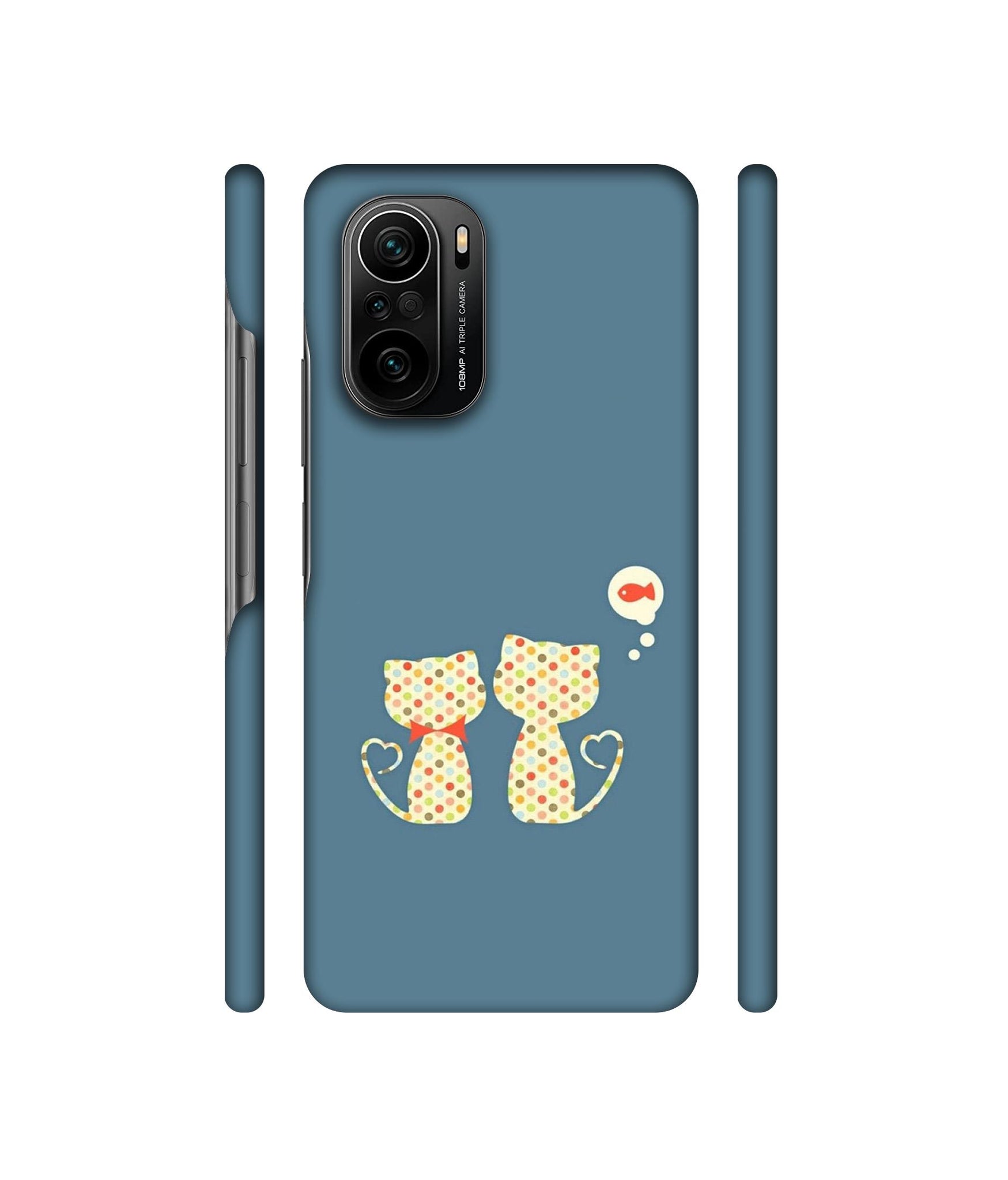 Fish On Mind Print Designer Hard Back Cover for Mi 11X / Mi 11X Pro / Mi Poco F3