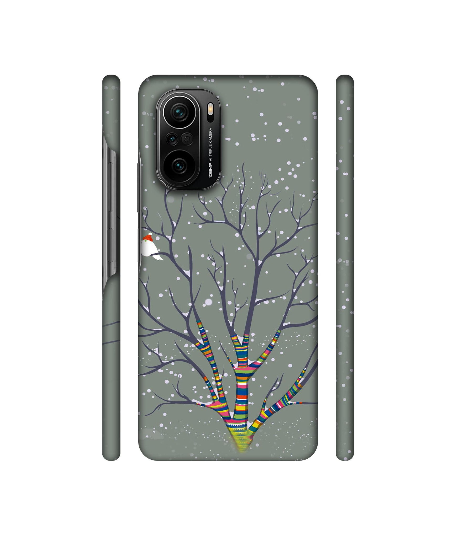 Winter Pattern Print Designer Hard Back Cover for Mi 11X / Mi 11X Pro / Mi Poco F3