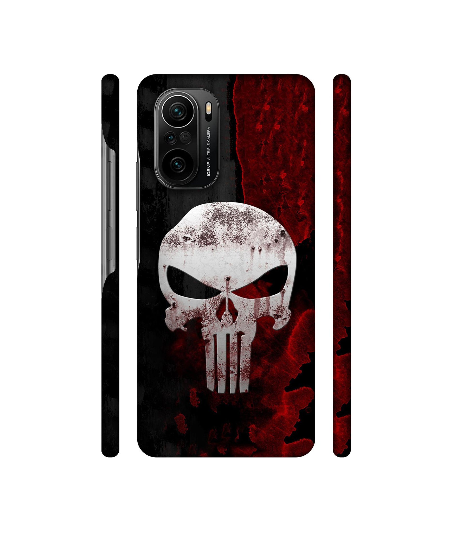 Punisher Skull Designer Hard Back Cover for Mi 11X / Mi 11X Pro / Mi Poco F3