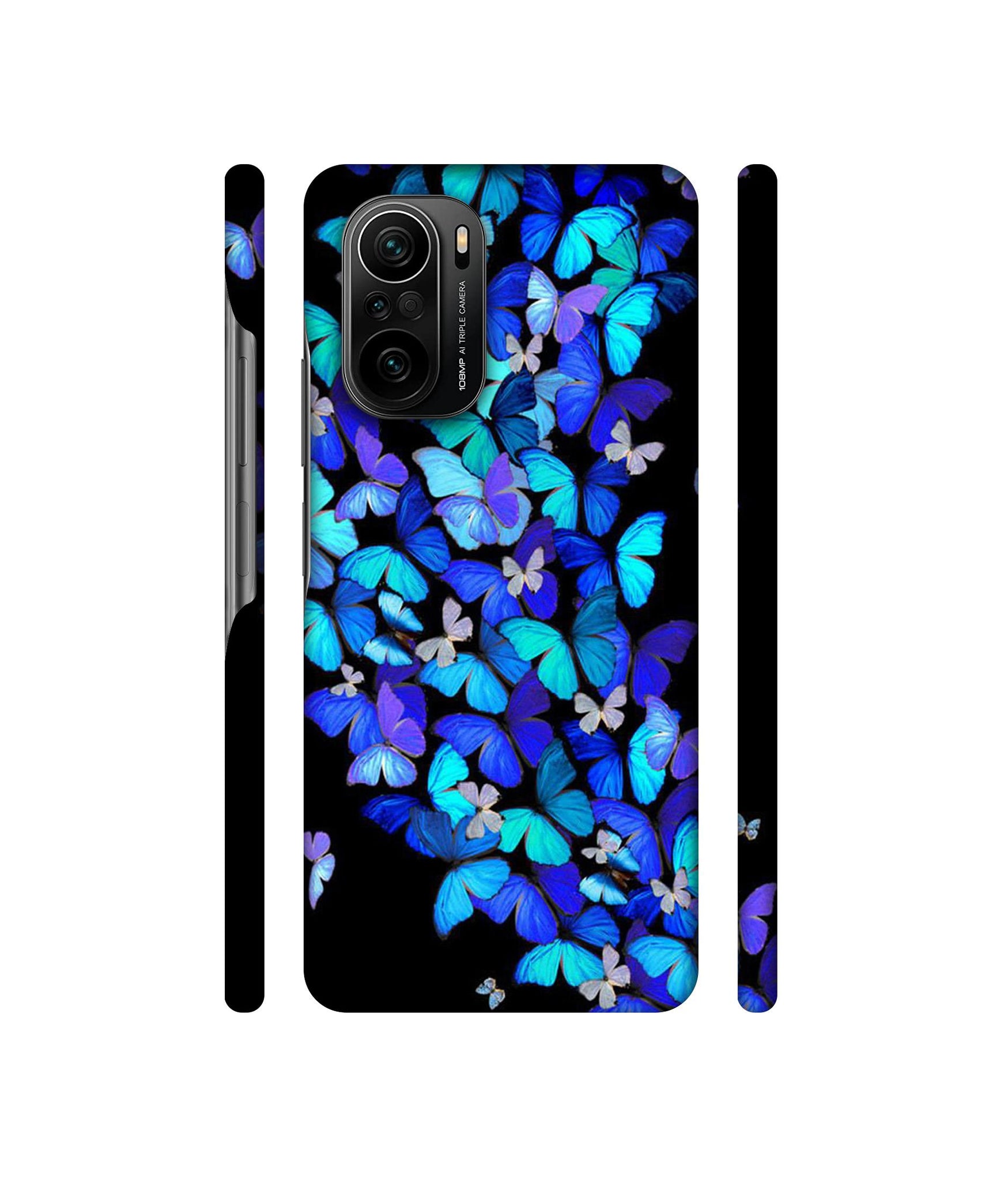 Butterfly Pattern Designer Hard Back Cover for Mi 11X / Mi 11X Pro / Mi Poco F3