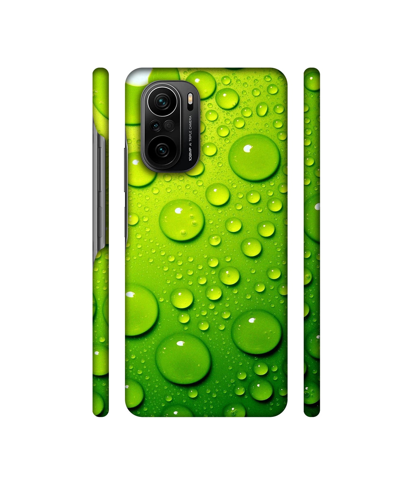 Green Bubbles Designer Hard Back Cover for Mi 11X / Mi 11X Pro / Mi Poco F3