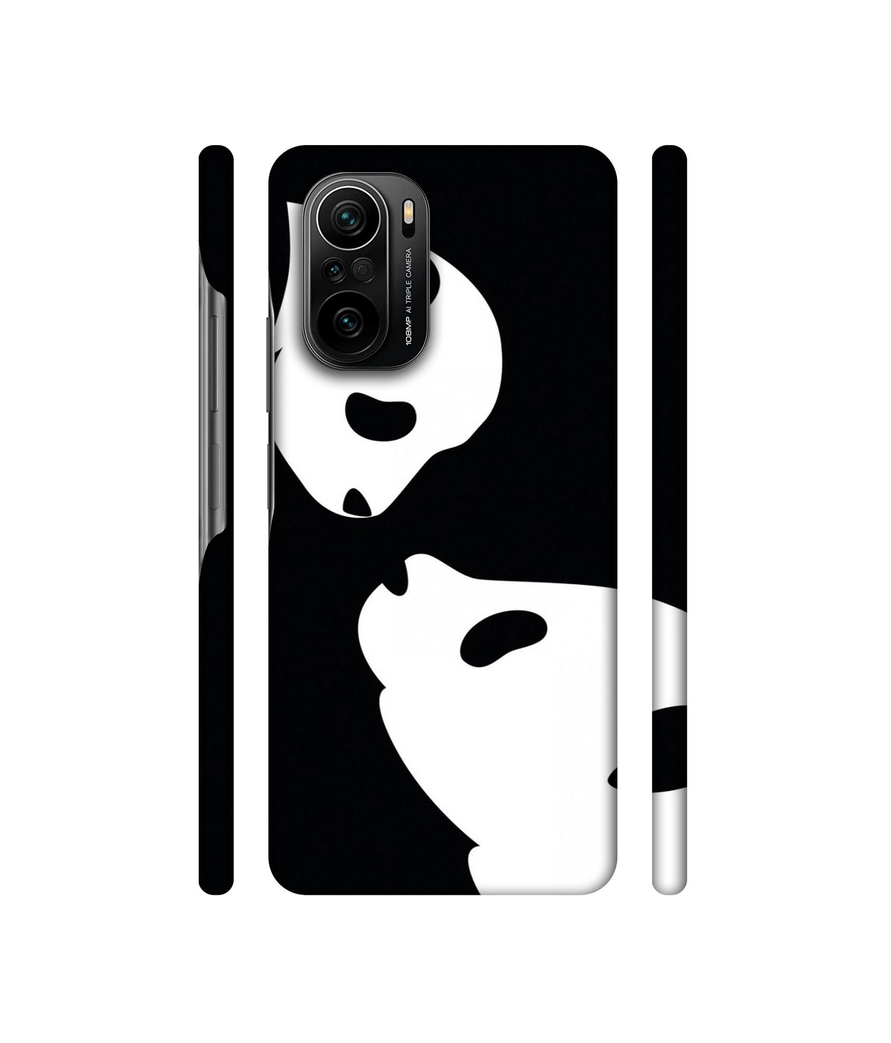 Panda Drawing Designer Hard Back Cover for Mi 11X / Mi 11X Pro / Mi Poco F3