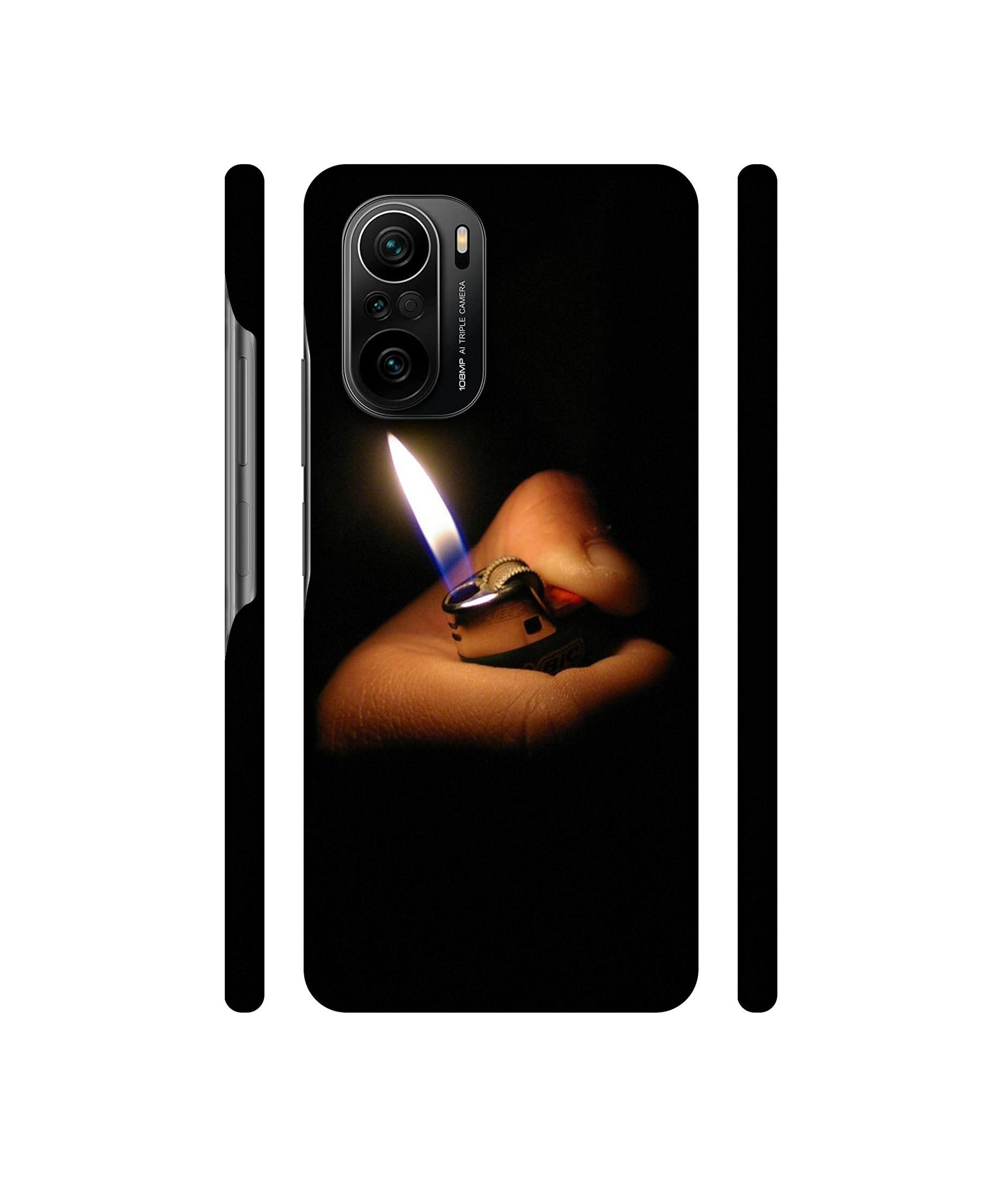 Lighter Flames Designer Hard Back Cover for Mi 11X / Mi 11X Pro / Mi Poco F3