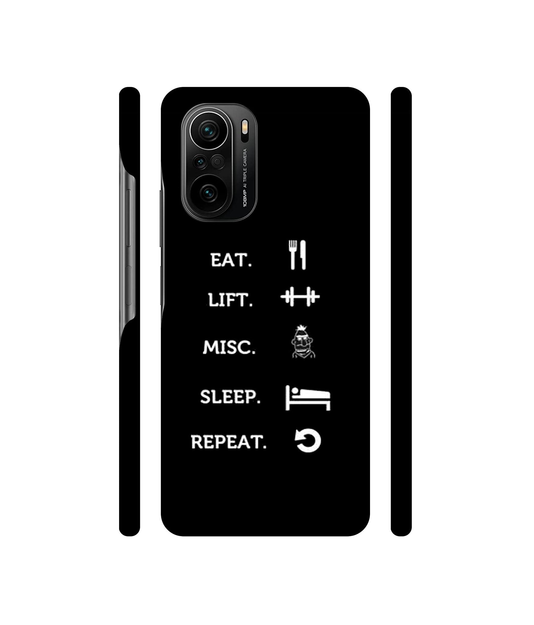 Life Tool Quote Designer Hard Back Cover for Mi 11X / Mi 11X Pro / Mi Poco F3